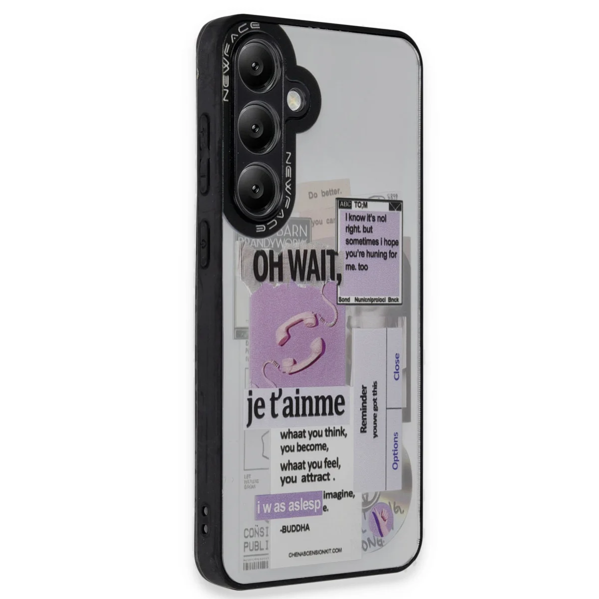 Galaxy A15 4G Kılıf Mirror Desenli Kapak - Parlak ve Şık Tasarım
