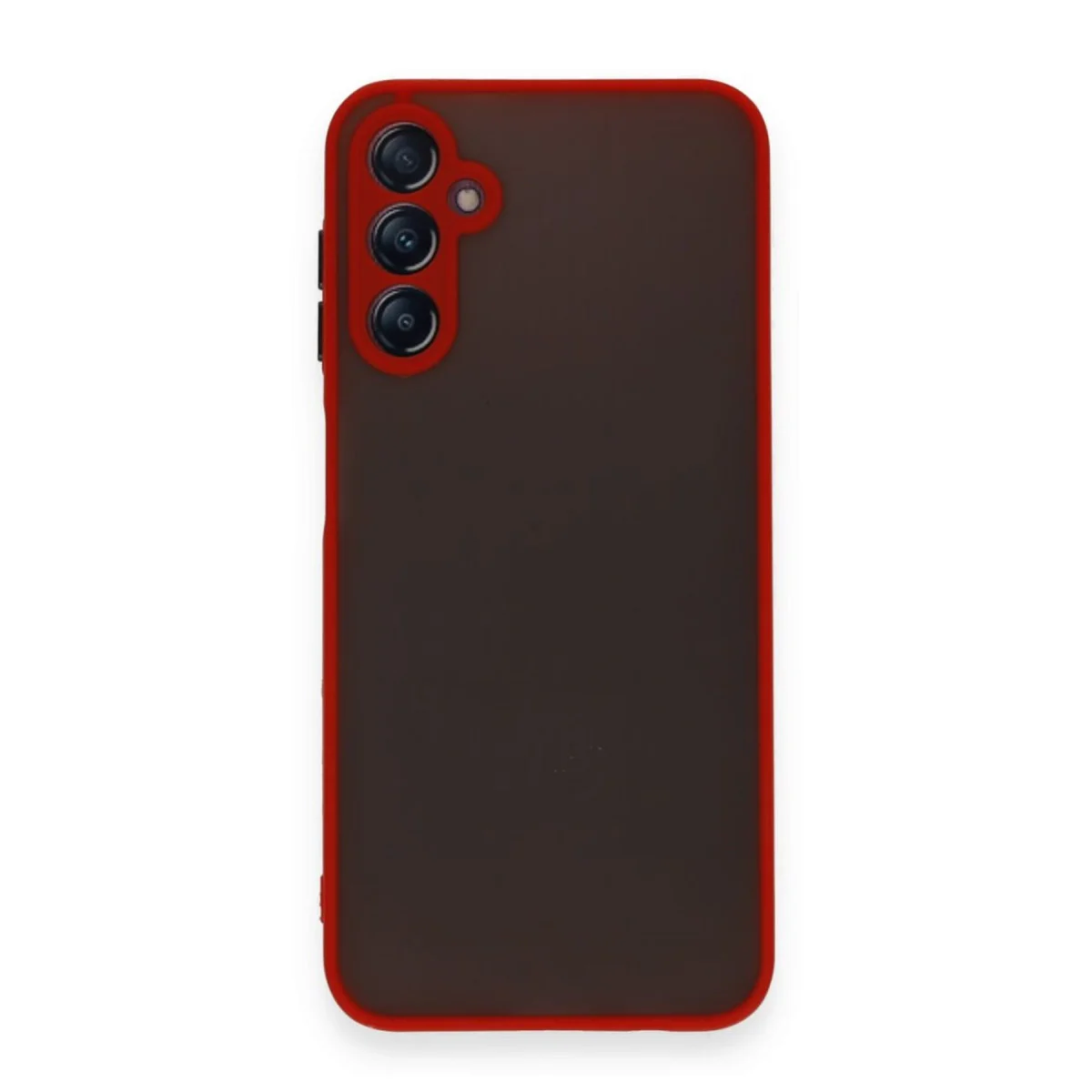 Galaxy A15 4G Montreal Silikon Kılıf - Kırmızı - Kamera Koruma