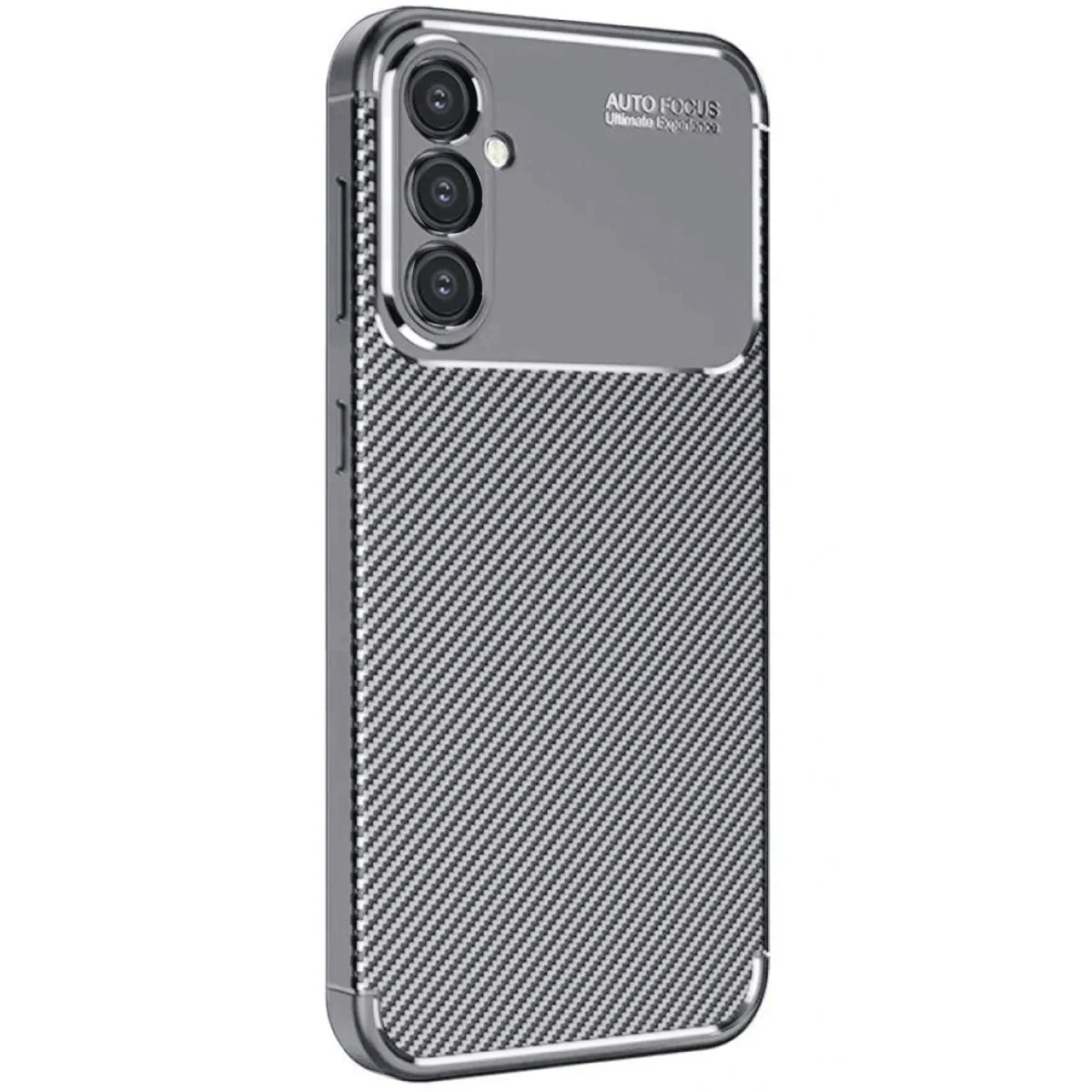 Galaxy A16 5G Karbon Kılıf - Auto Focus Gri - Maksimum Koruma & Stil