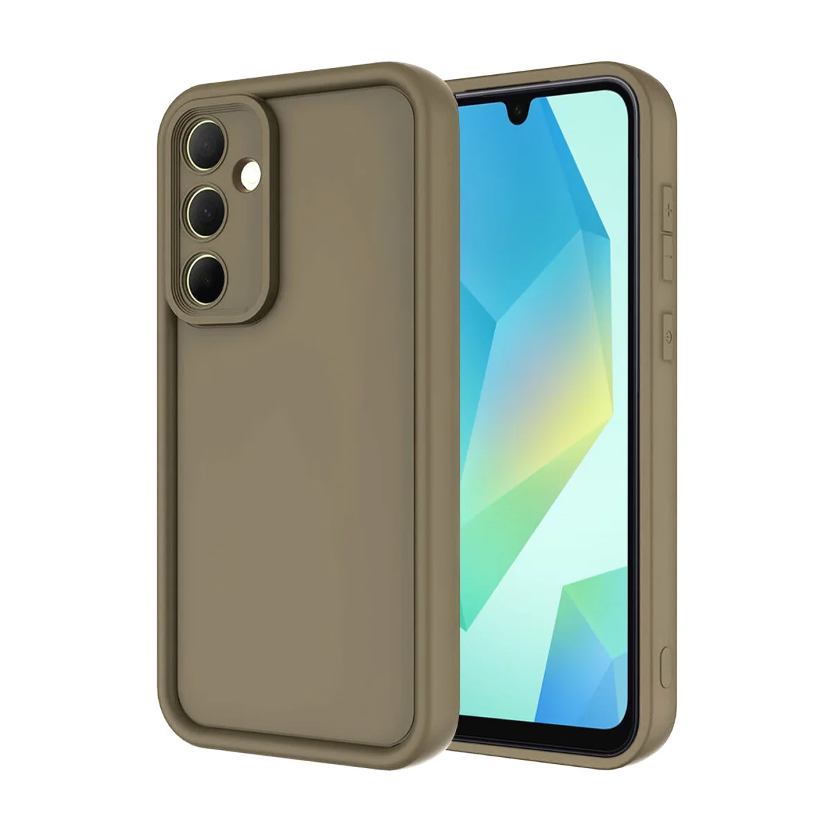 Galaxy A16 5G Kılıf Viera Silikon - Kahverengi