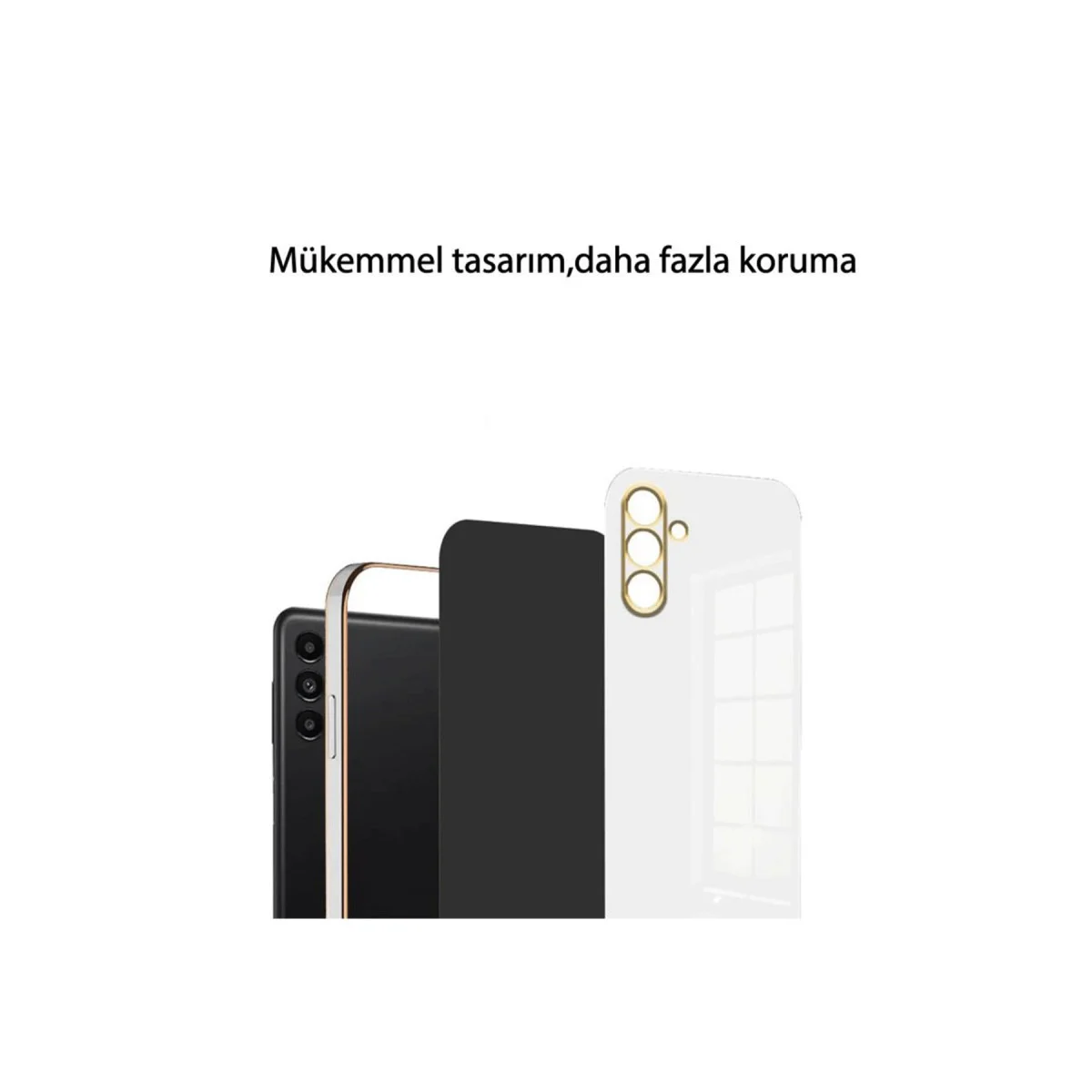 Galaxy A16 5G Volet Silikon Kılıf - Siyah, Şık Tasarım ve Premium Koruma