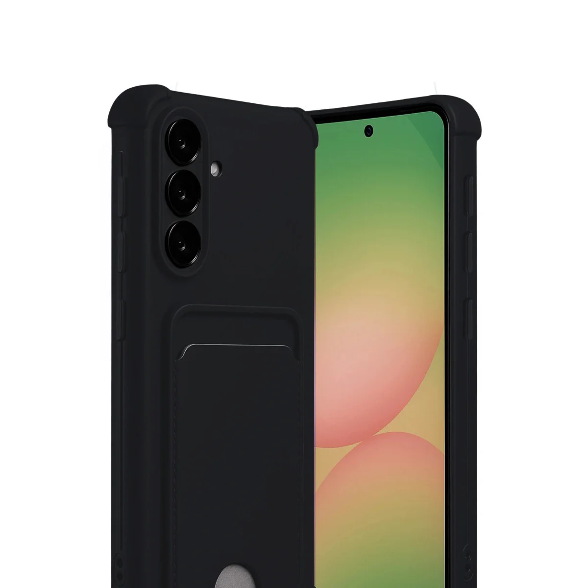 Galaxy A17 5G Kelvin Kartvizitli Silikon Kılıf - Siyah ve Premium Koruma
