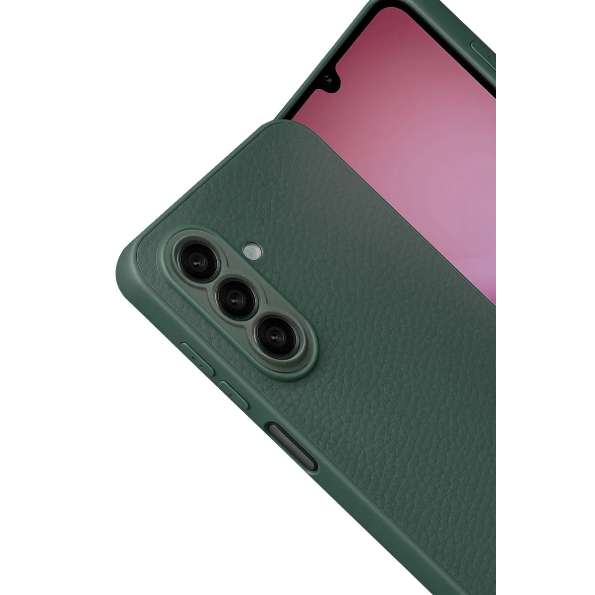 Galaxy A17 5G Thermax Silikon Kılıf - Koyu Yeşil & Maksimum Koruma