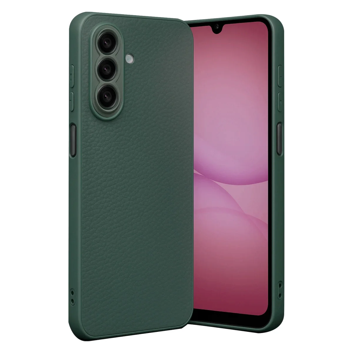 Galaxy A17 5G Thermax Silikon Kılıf - Koyu Yeşil & Maksimum Koruma