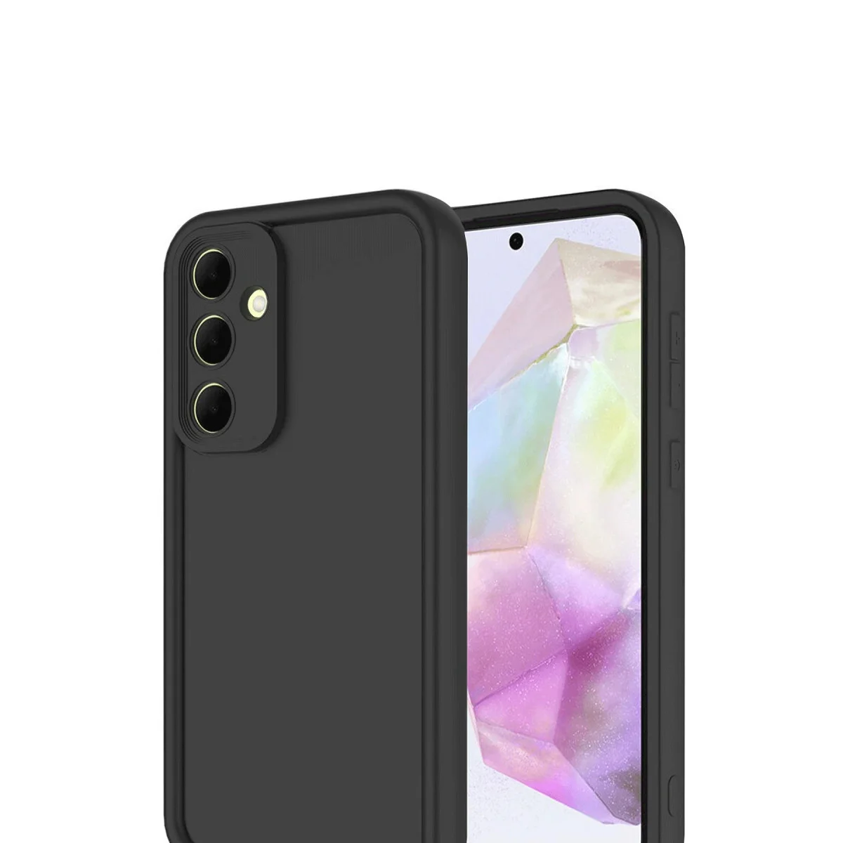 Galaxy A17 5G Viera Silikon Kılıf - Siyah ve Lekesiz Koruma