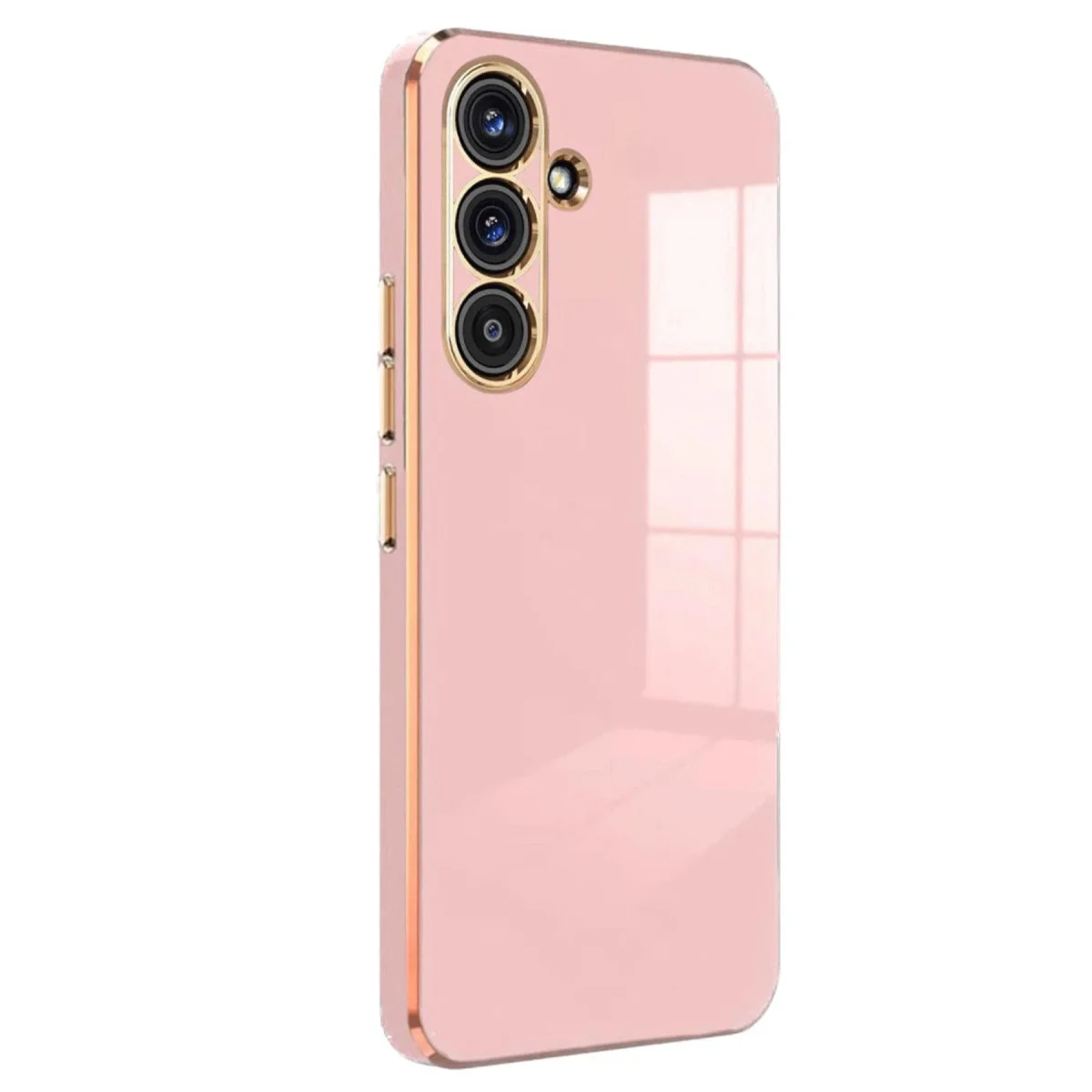 Galaxy A17 5G Volet Silikon Kılıf Pembe - Şık Tasarım ve Tam Koruma