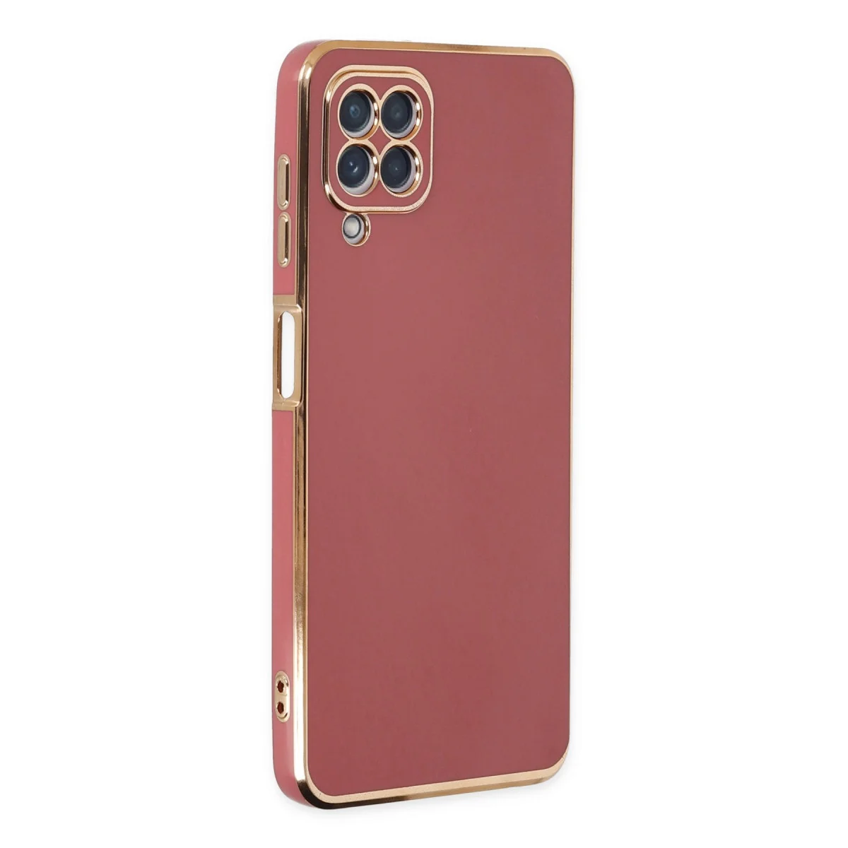 Galaxy A22 Volet Silikon Kılıf - Kırmızı, Şık ve Premium Koruma