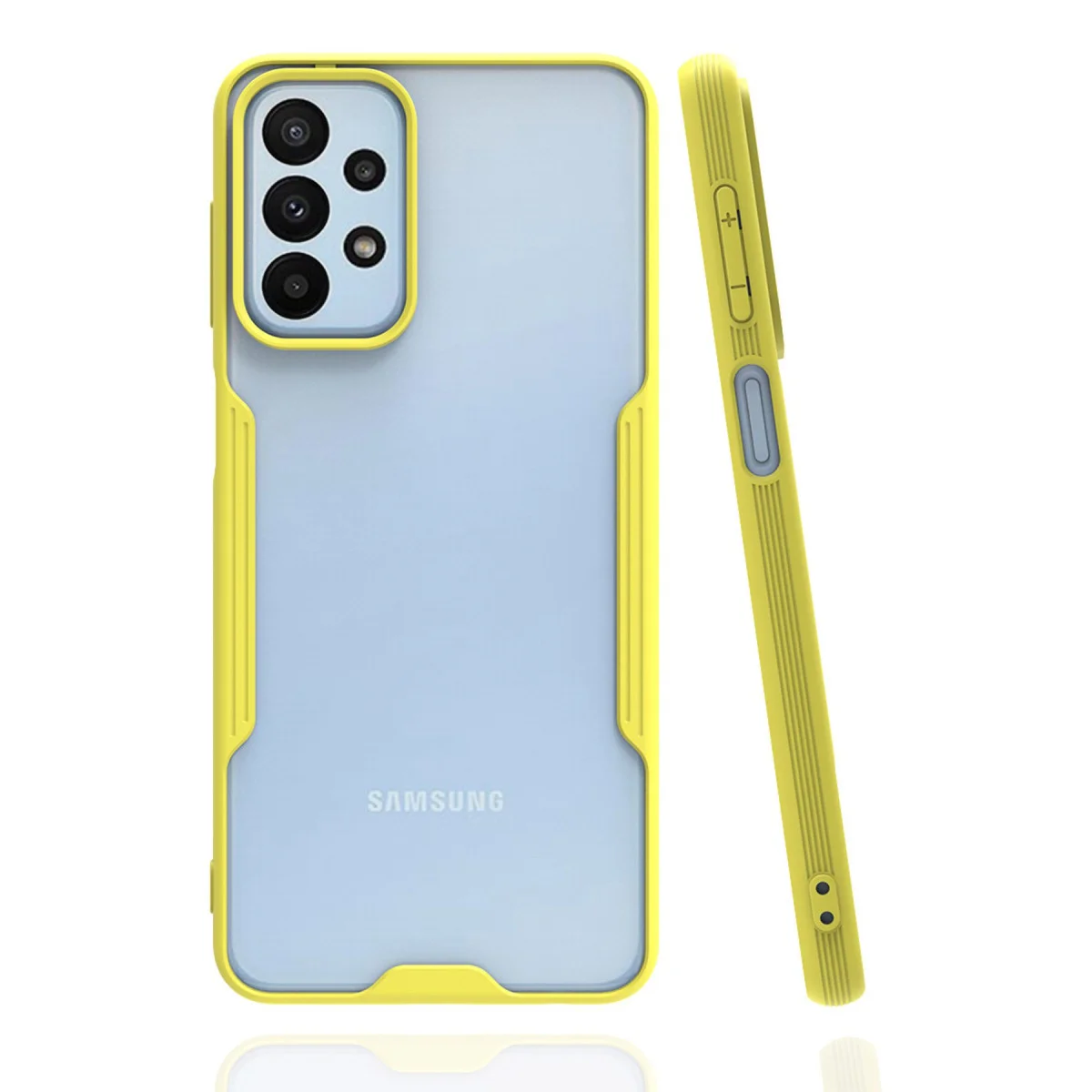 Galaxy A23 4G Kılıf Platin Silikon - Hafif, Şık ve Dayanıklı Koruma