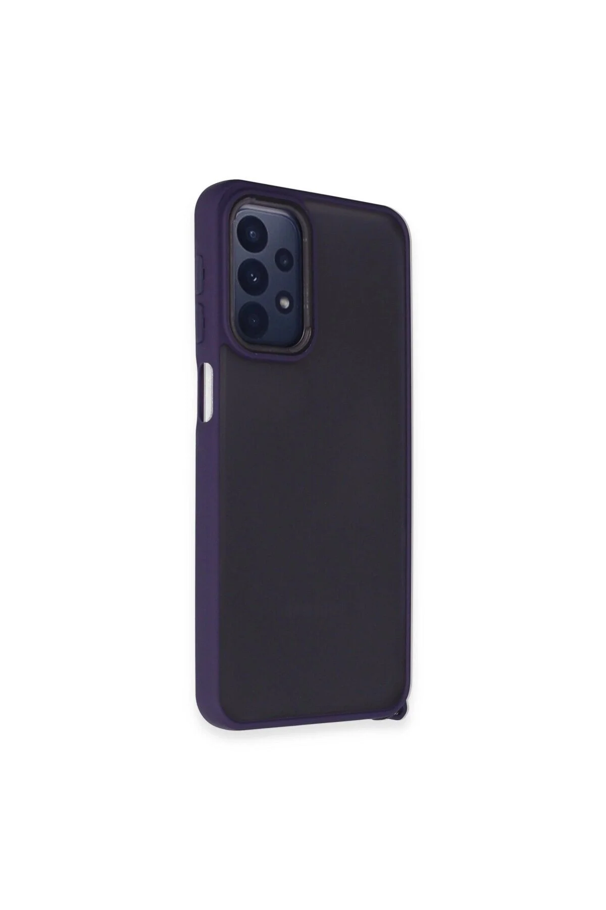 Galaxy A23 4g Kılıf Elegant Kapak - Derin Mor