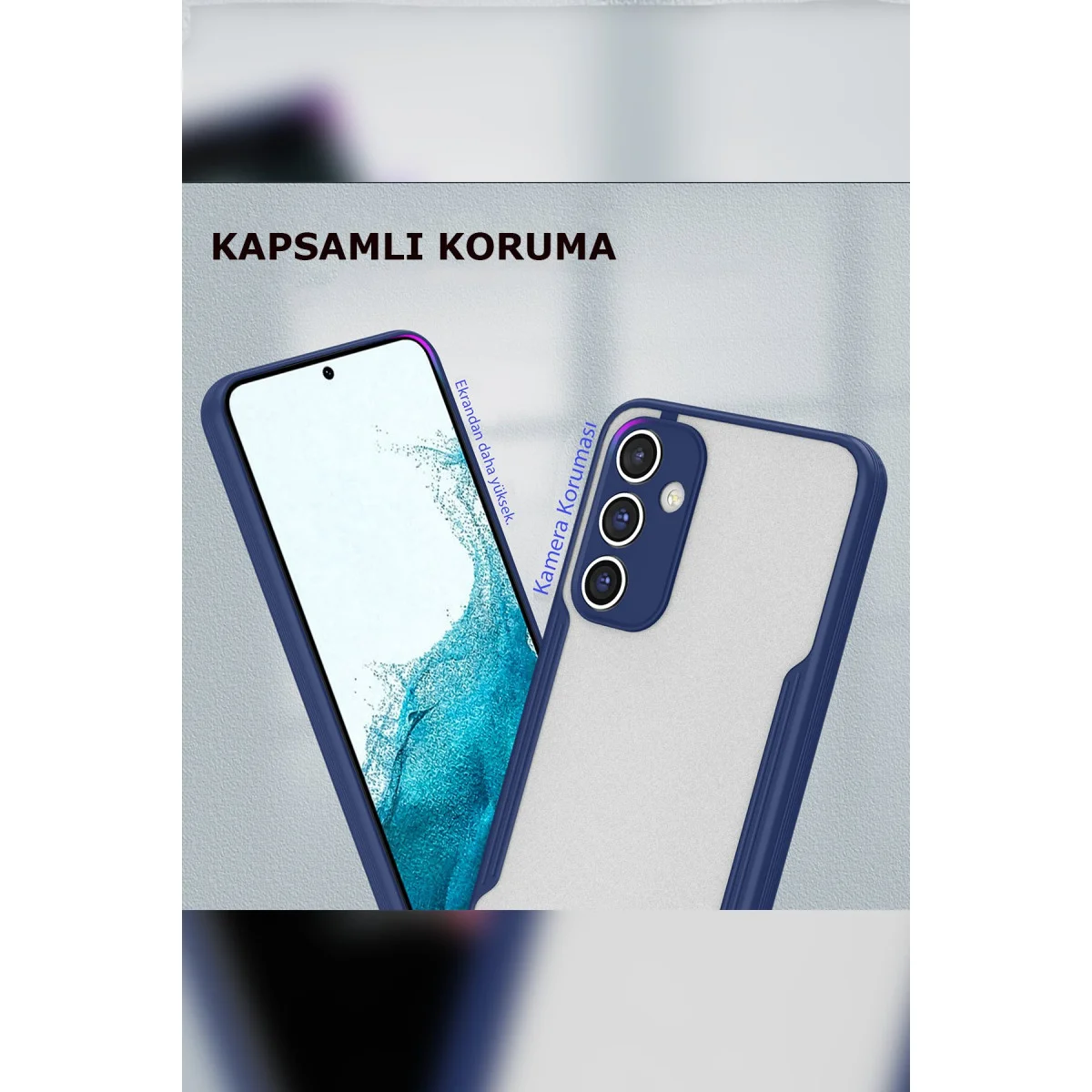 Galaxy A24 4G Kılıf – Platin Silikon Kırmızı – TPU+Fiber Karışımı ile Dayanıklı Koruma