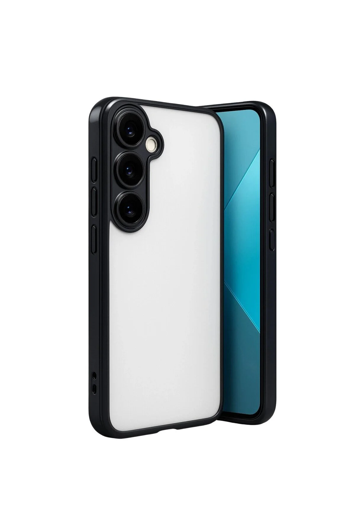 Galaxy A24 4g Prime Kılıf Lensli - Siyah