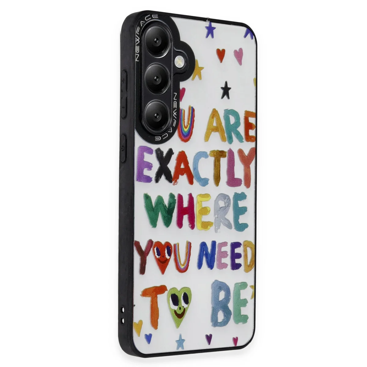 Galaxy A25 5G Kılıf Mirror Desenli Kapak - Parlak ve Şık Koruma