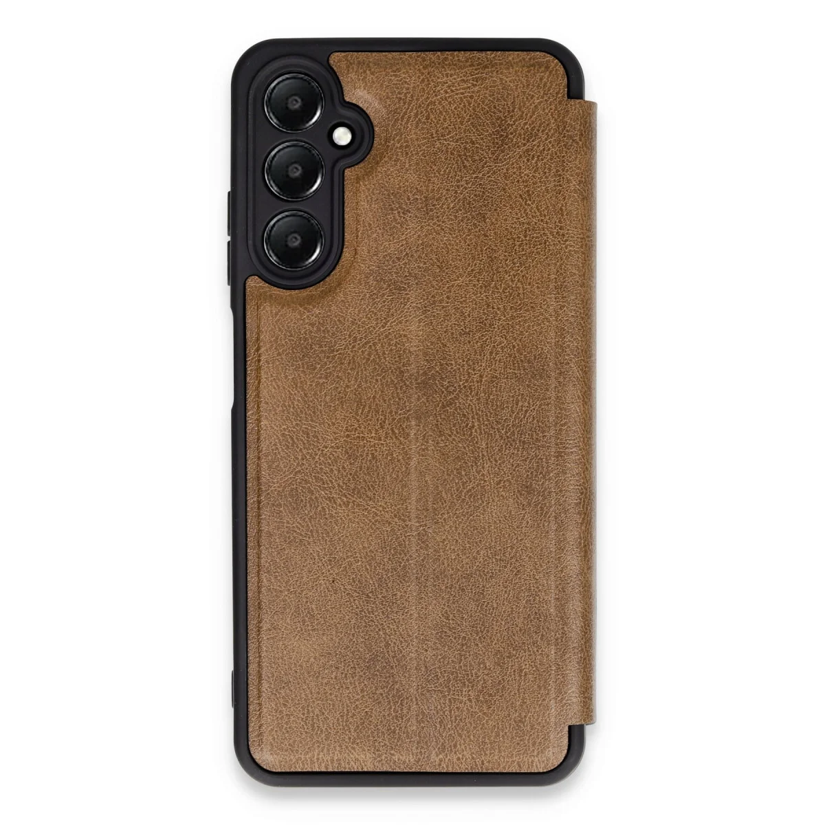 Galaxy A25 5G Kılıf Flip Cover - Taba - Premium Ekran ve Arka Koruma
