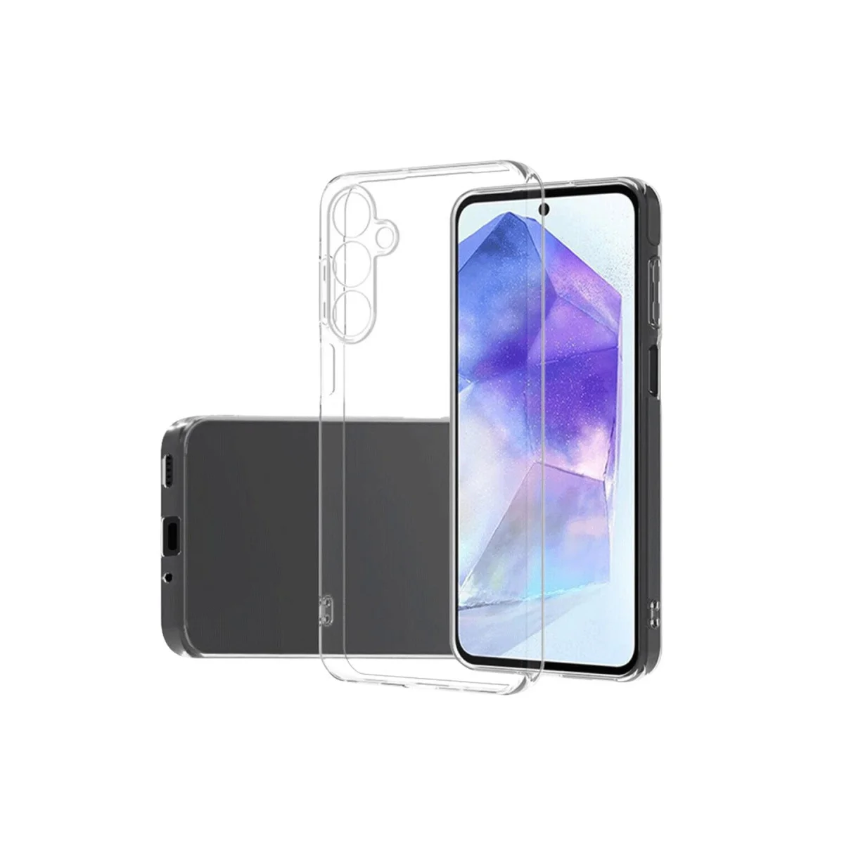 Galaxy A26 Kılıf Lüx Şeffaf Silikon - Pürüzsüz Tasarım ve Tam Koruma
