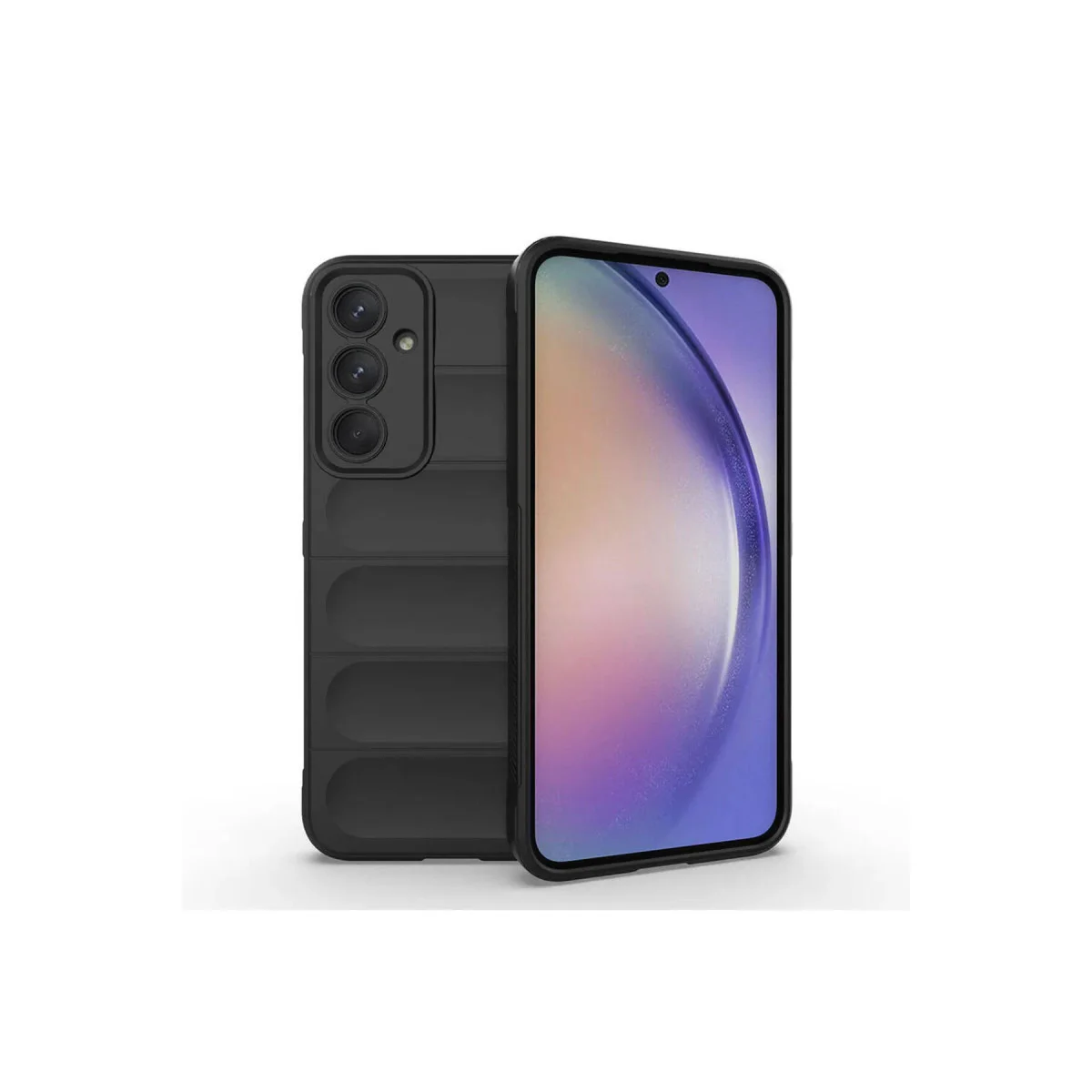 Galaxy A26 Optimum Silikon Kılıf - Siyah, Şık ve Dayanıklı Koruma