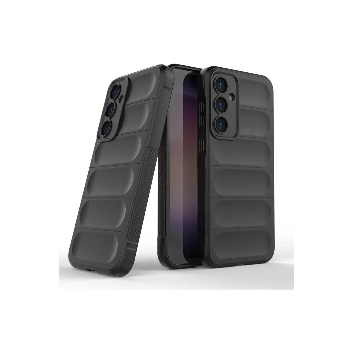 Galaxy A26 Optimum Silikon Kılıf - Siyah, Şık ve Dayanıklı Koruma