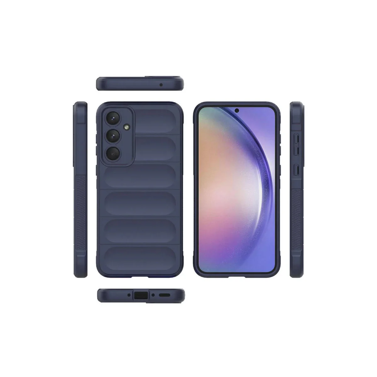 Galaxy A26 Optimum Silikon Kılıf - Lacivert