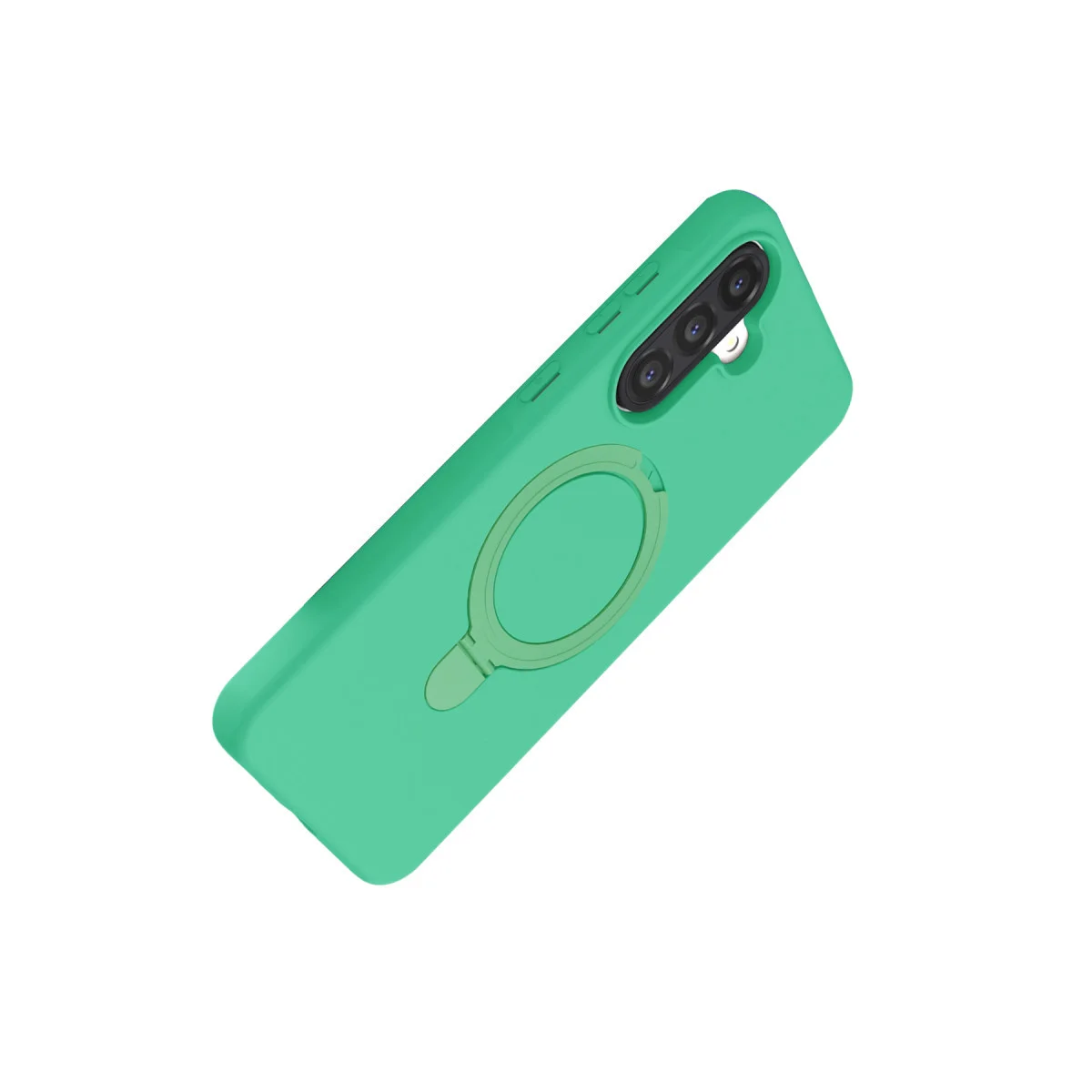 Galaxy A26 Regal Magsafe Standlı Kapak - Yeşil