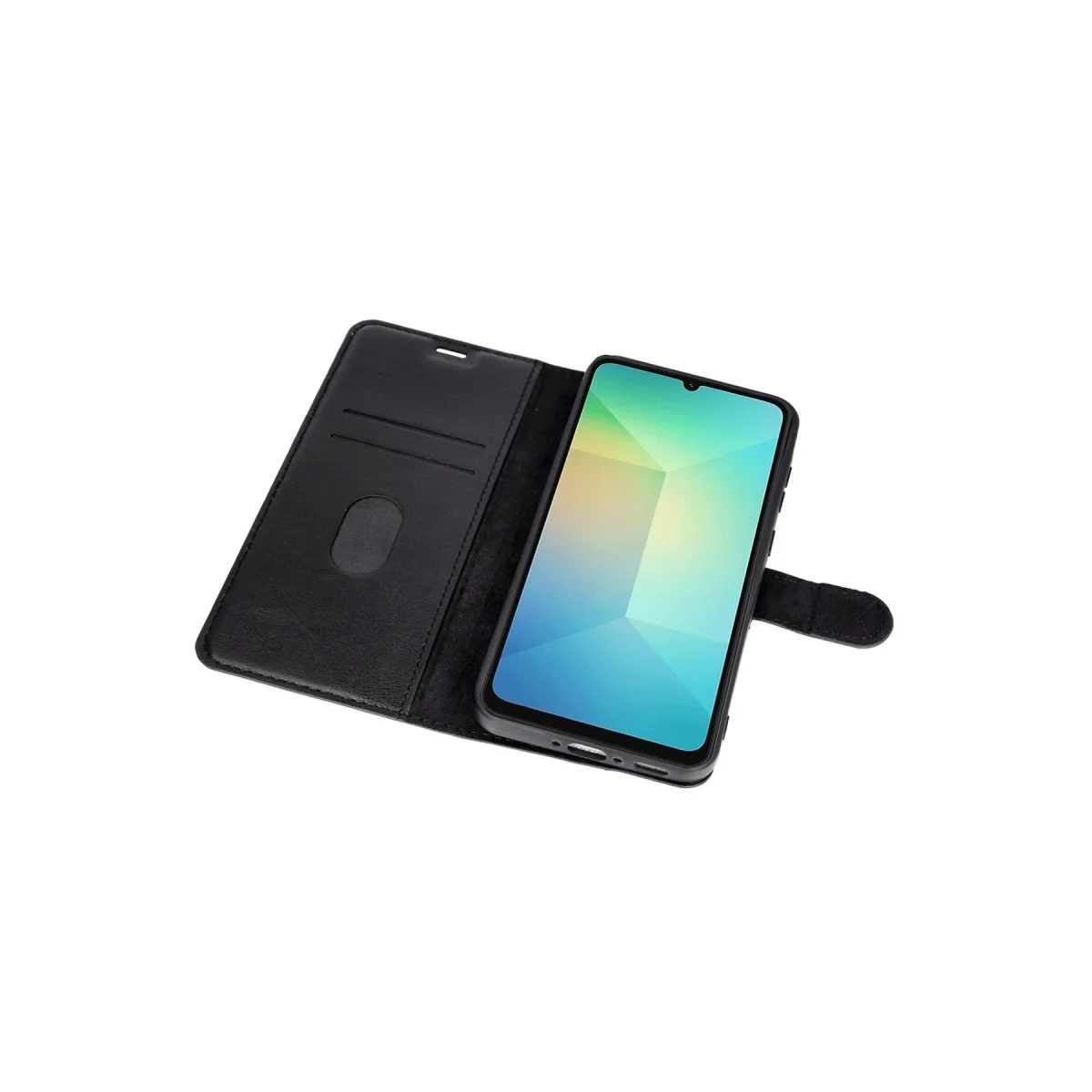 Galaxy A26 Trend S Plus Kapaklı Kılıf Siyah - Yüksek Koruma ve Katlanabilir Stand