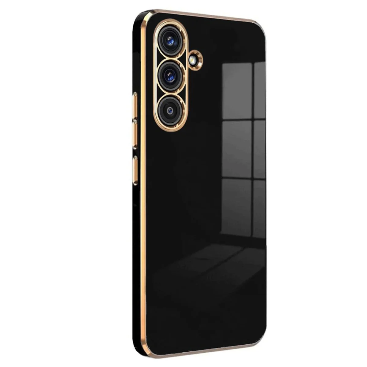 Galaxy A26 Volet Silikon Kılıf - Siyah - Premium Koruma ve Şık Tasarım