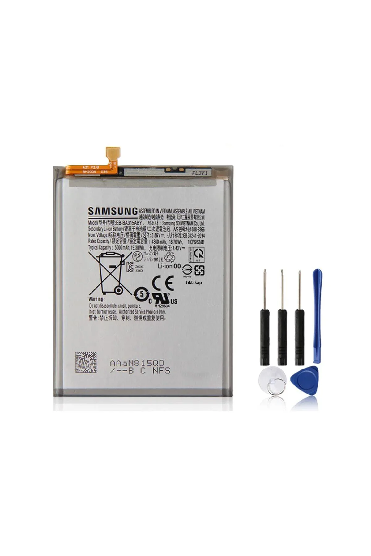 Galaxy A31 Batarya Eb-ba315aby + Tamir Seti