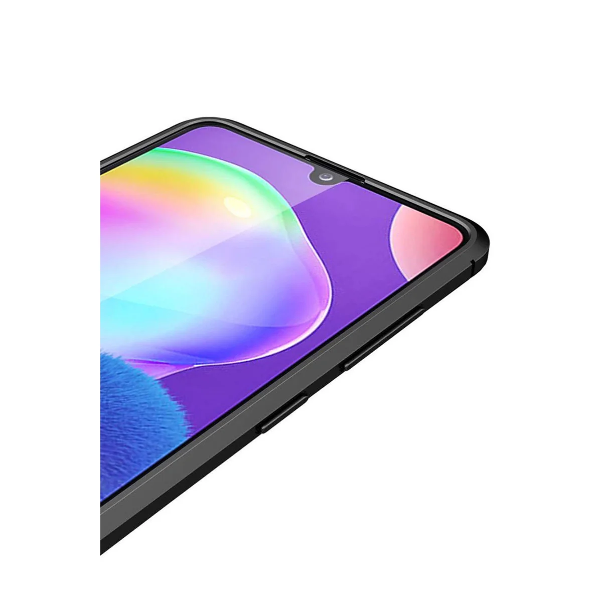 Galaxy A31 Kılıf - Kırmızı Auto Focus Deri Dokulu ve Yüksek Darbe Korumalı