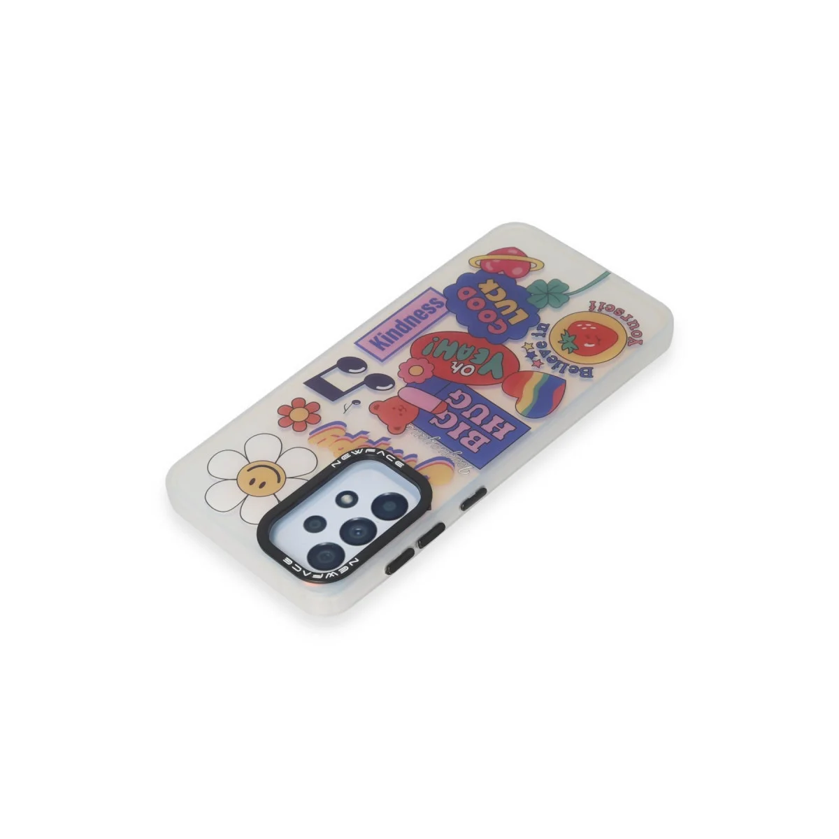 Galaxy A33 5G Estoril Desenli Kılıf - Parmak İz Tutmayan Mat Kapak
