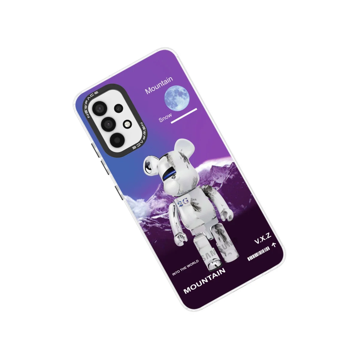 Galaxy A33 5G Estoril Desenli Kılıf ve Kapak - Mat Yapı ve Parmak İzi Dostu