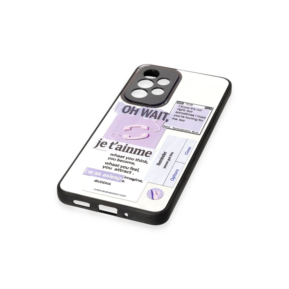 Galaxy A33 5G Kılıf Mirror Desenli Kapak - Yansıtıcı ve Parlak Tasarım