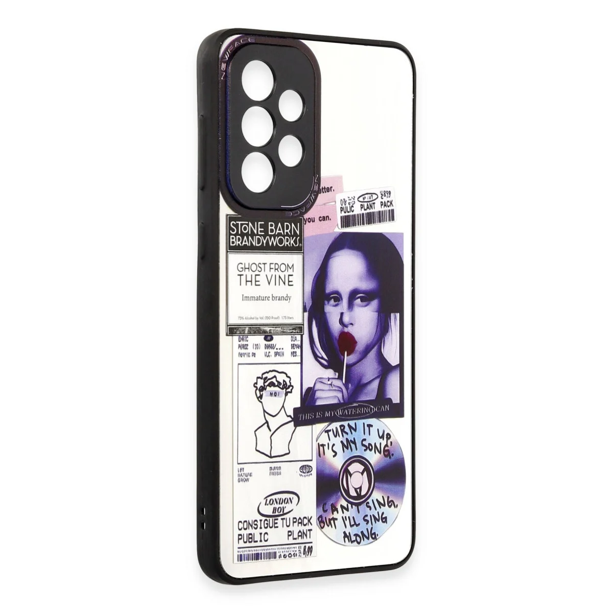 Galaxy A33 5G Kılıf - Yansıtıcı Mirror Desenli TPU Kapak ve Güvenlik Galaxy A33 5G Kılıf - Yansıtıcı Mirror Desenli TPU Kapak ve Güvenlik
