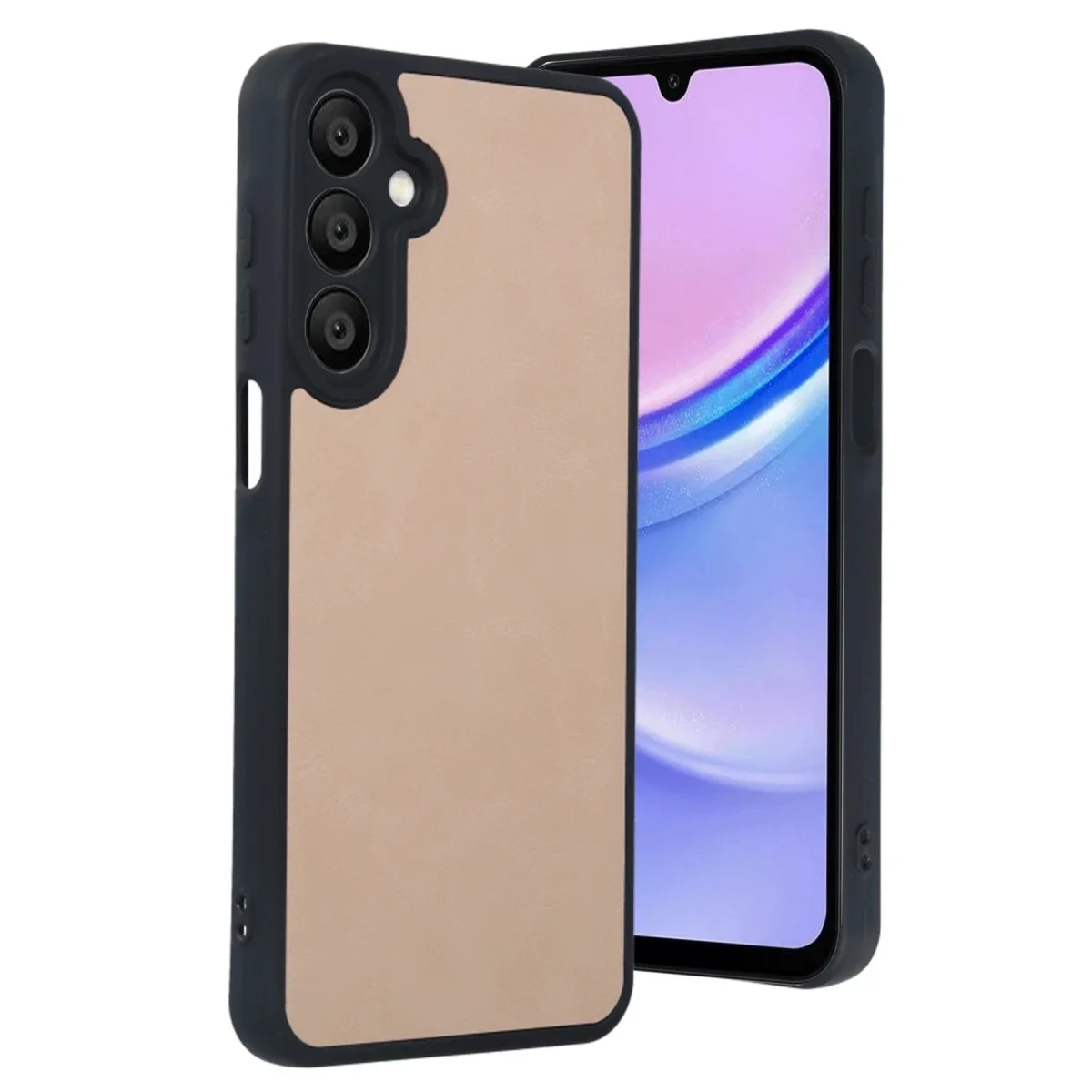 Galaxy A35 5G Aras Deri Kılıf - Pudra | 360° Koruma ve Şıklık Bir Arada