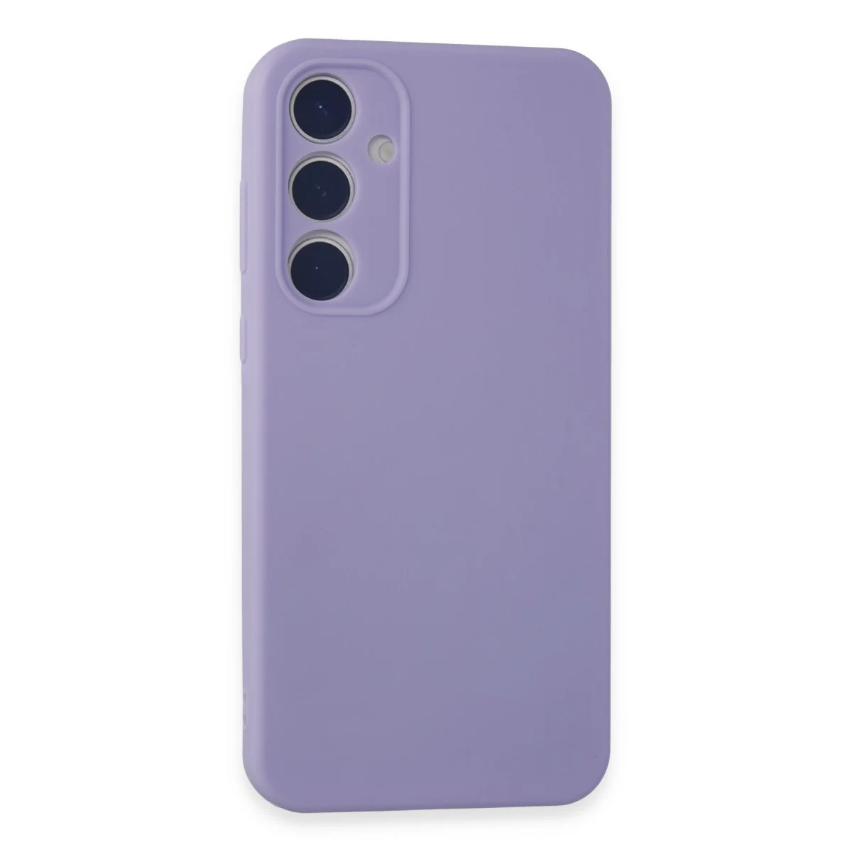 Galaxy A35 5G First Silikon Kılıf - Lila, Şık ve Koruyucu Koruması