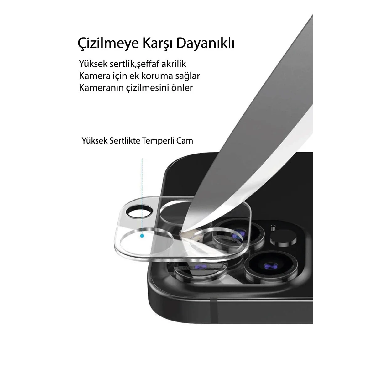 Galaxy A35 5G Kamera Lens Koruma Camı - Çizik ve Darbe Korumalı