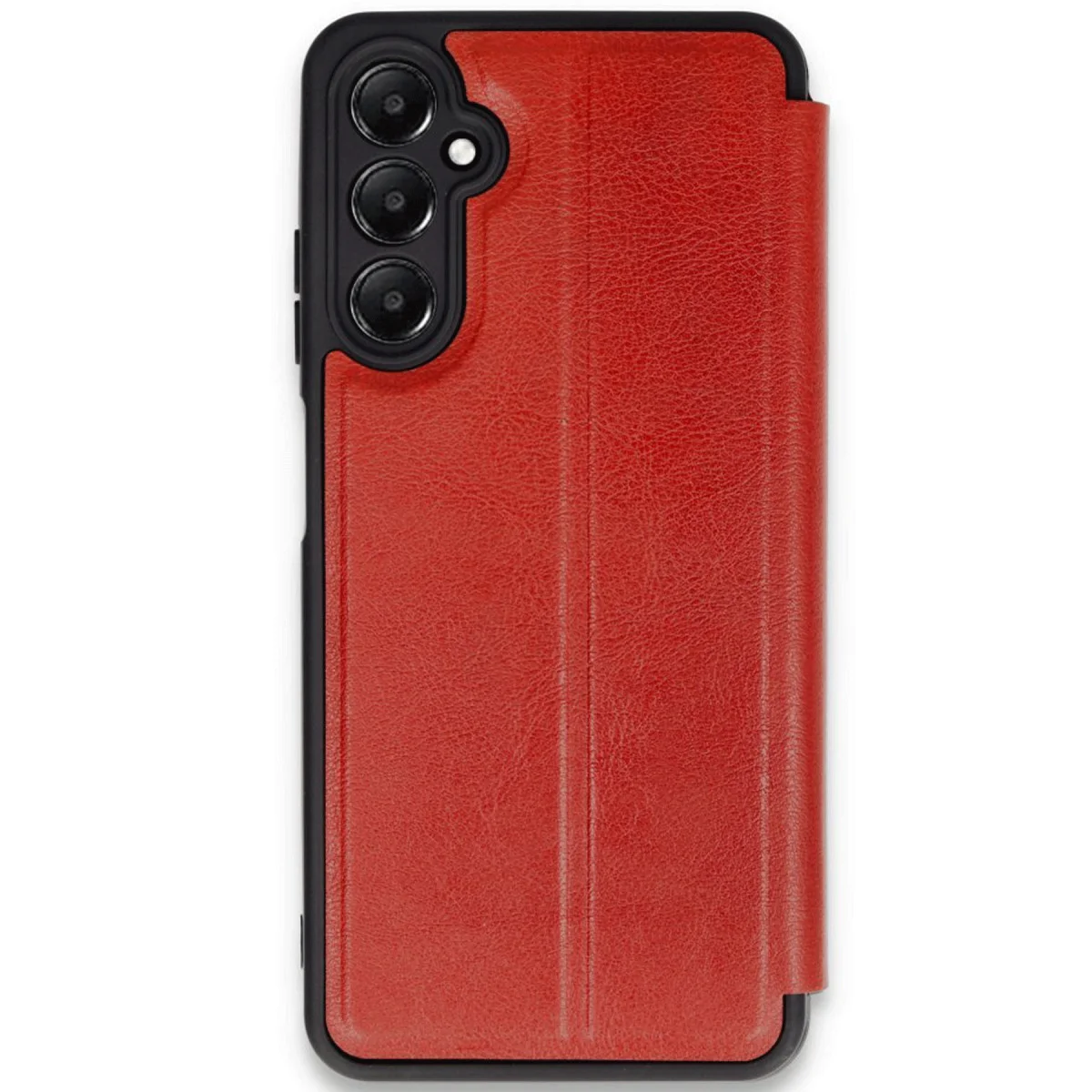 Galaxy A35 5G Kılıf Flip Cover - Kırmızı