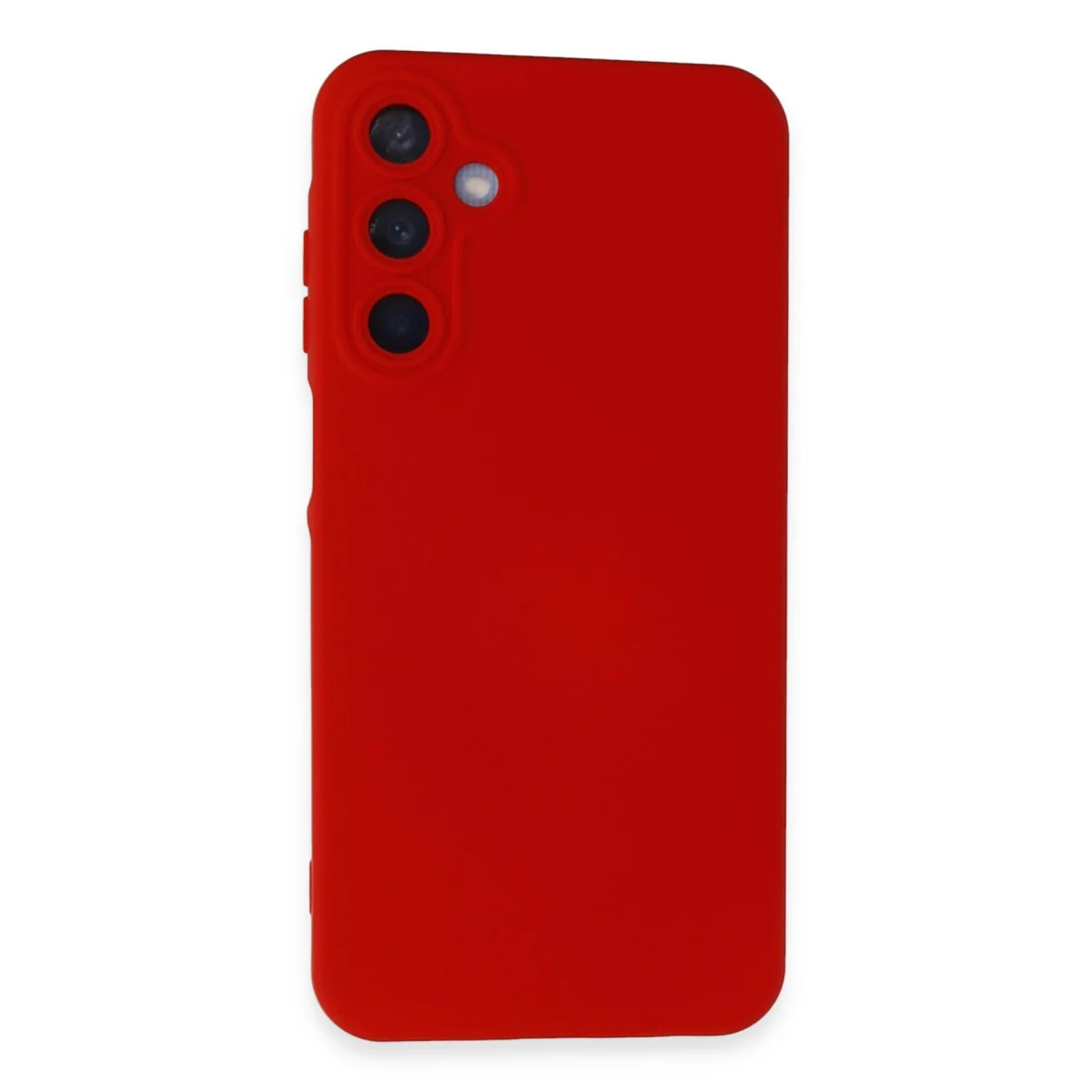 Galaxy A35 5G Nano İçi Kadife Silikon Kılıf - Kırmızı
