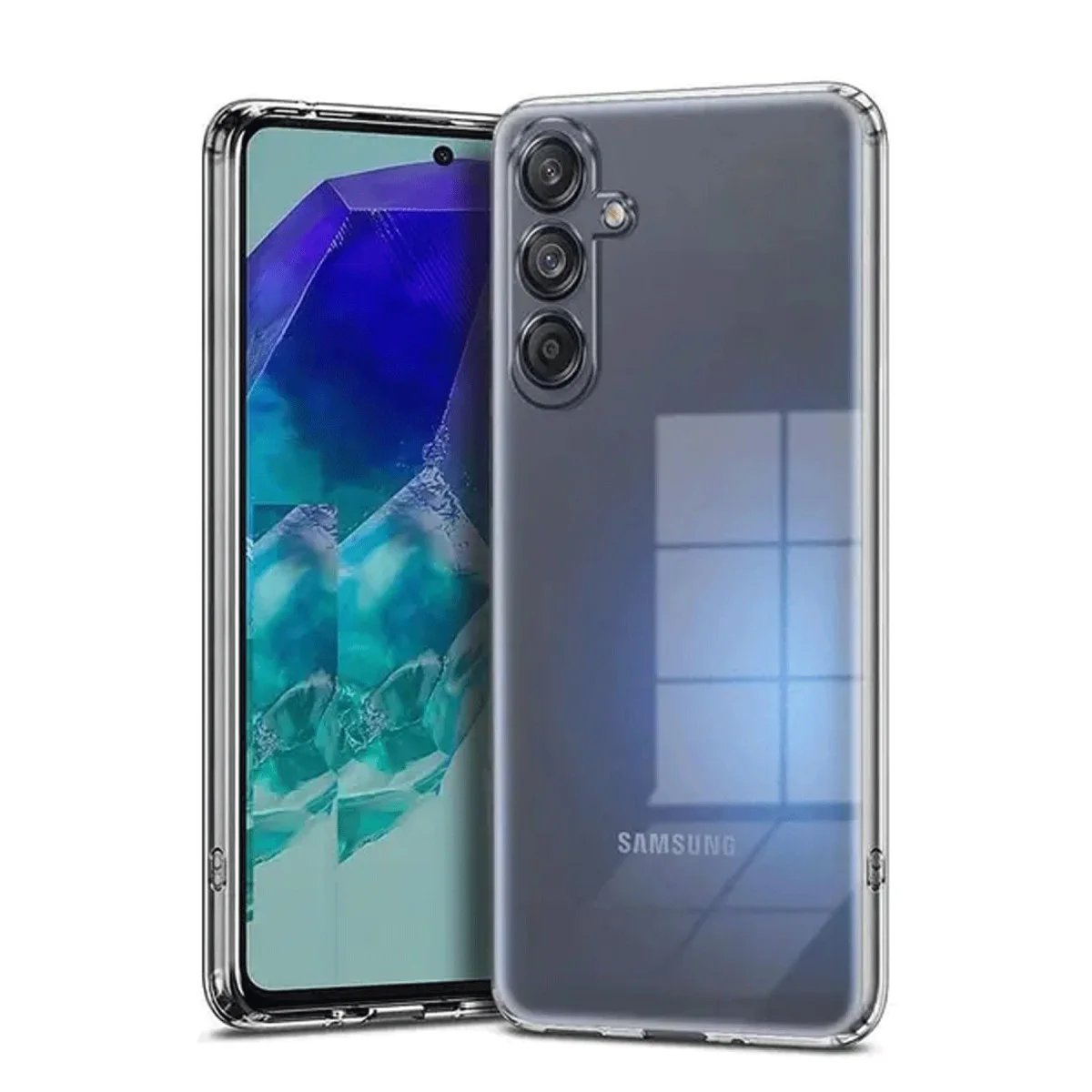 Galaxy A36 Şeffaf Silikon Kılıf - Yumuşak Tasarım ve Çizik Önleyici Koruma
