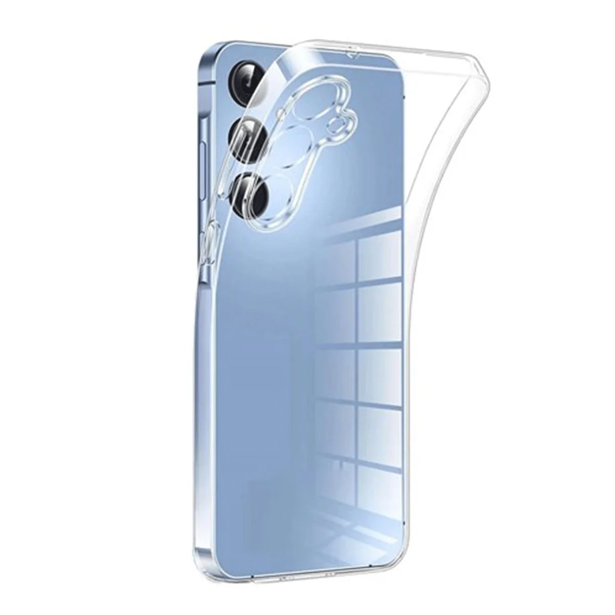 Galaxy A36 Şeffaf Silikon Kılıf - Yumuşak Tasarım ve Çizik Önleyici Koruma