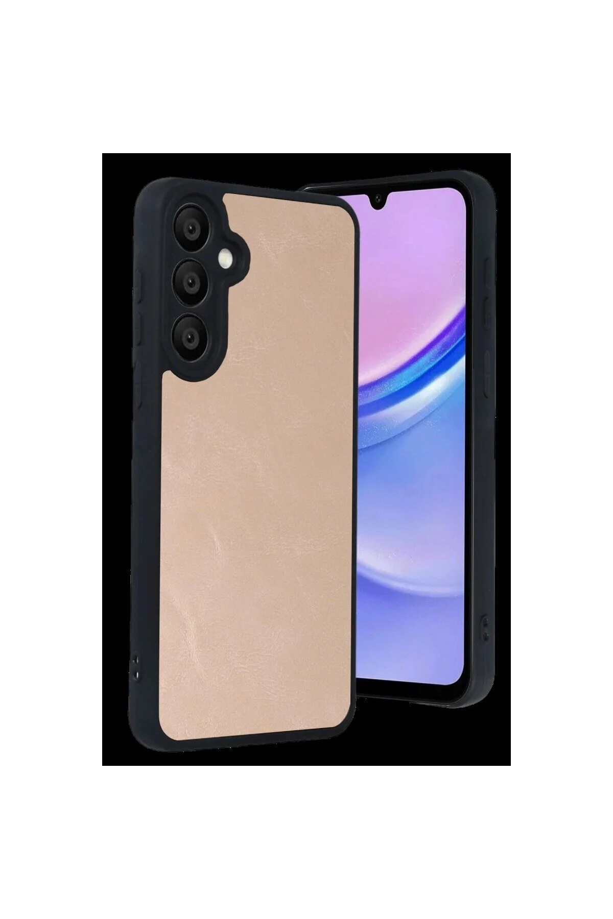 Galaxy A37 5g Aras Deri Kapak - Pudra
