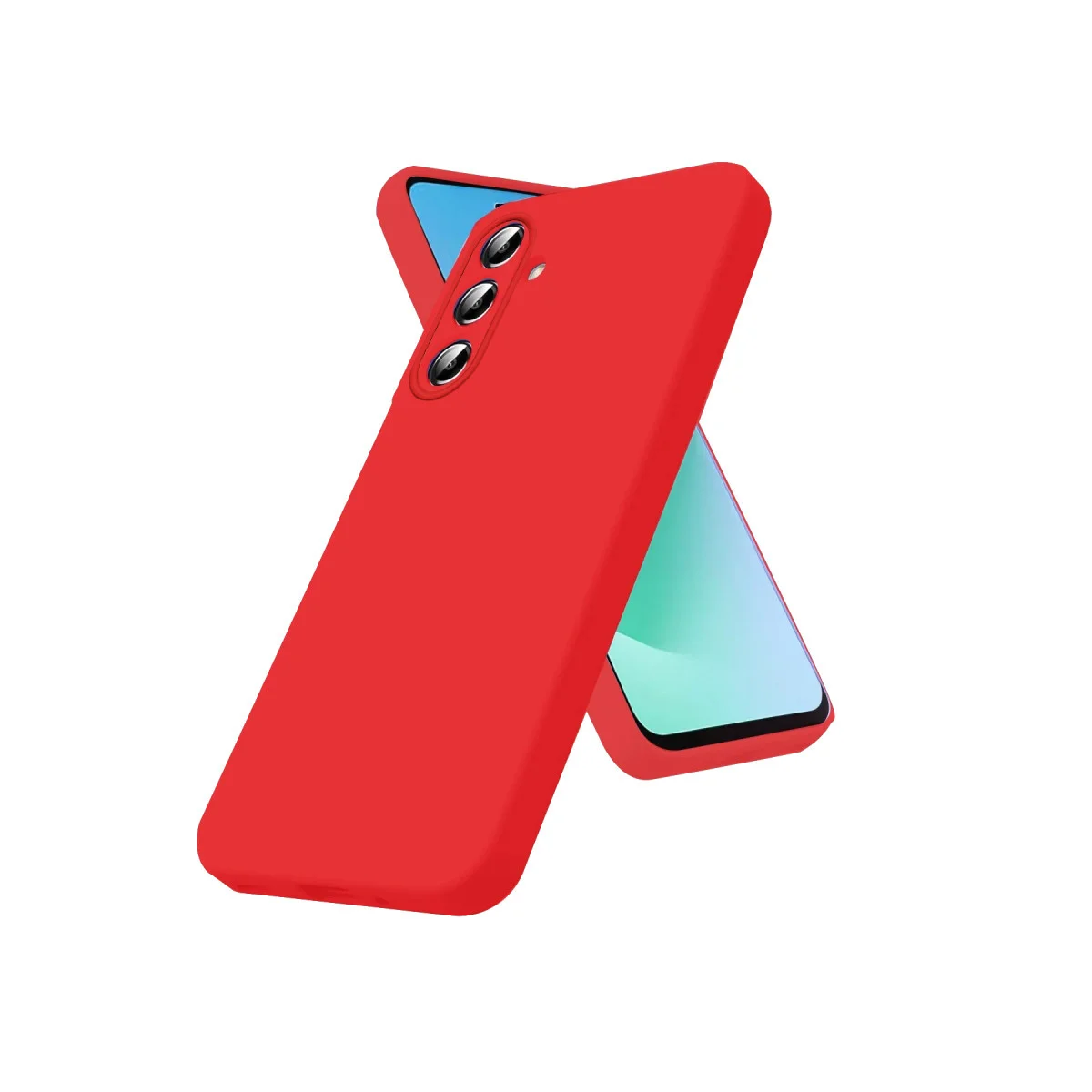 Galaxy A37 5G First Serisi Kırmızı Silikon Kılıf - Şıklık ve Korumayı Birleştiren Ultra İnce Tasarım
