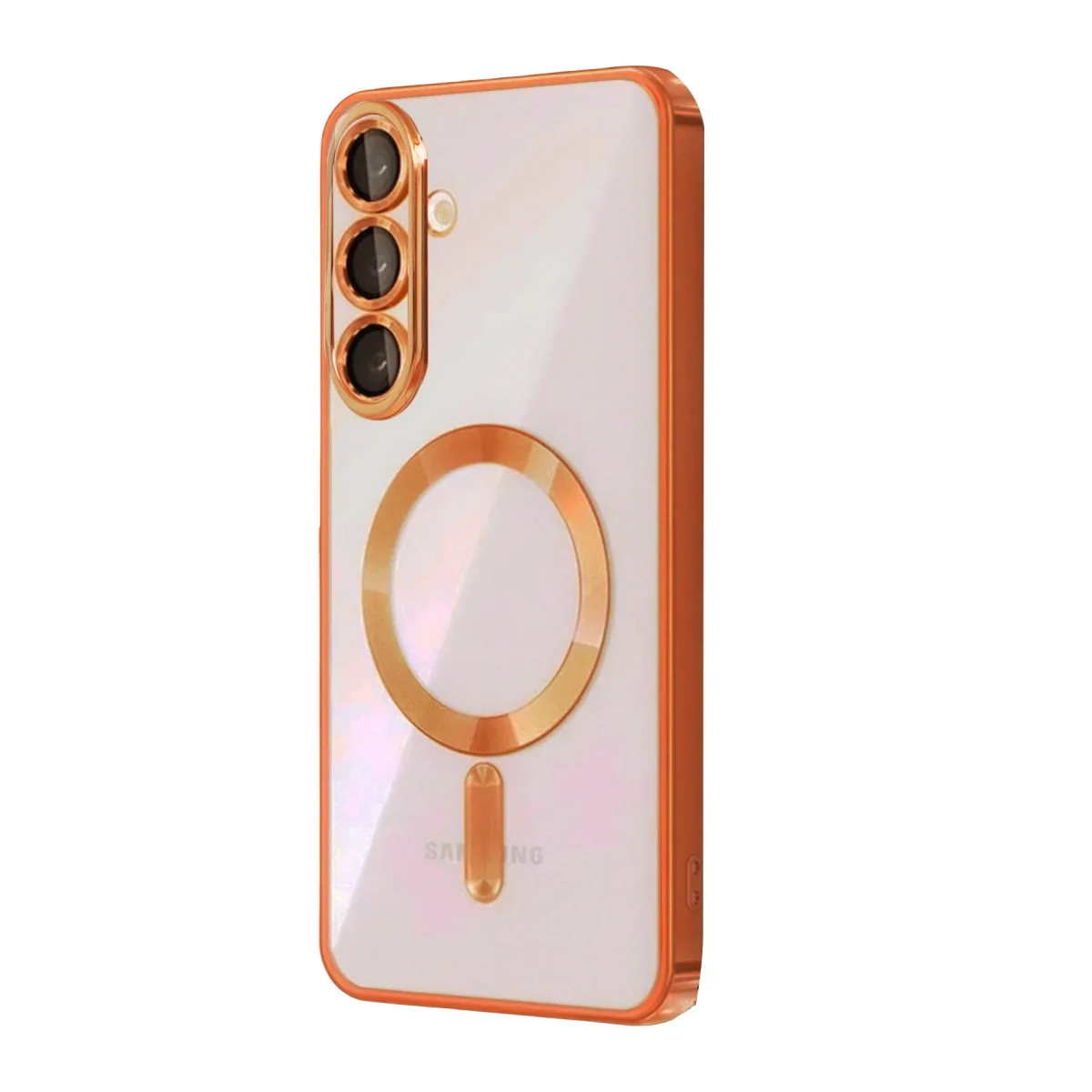 Galaxy A37 5G Kross Magneticsafe Turuncu Kapak - MagSafe Uyumlu, Korumalı ve Şık