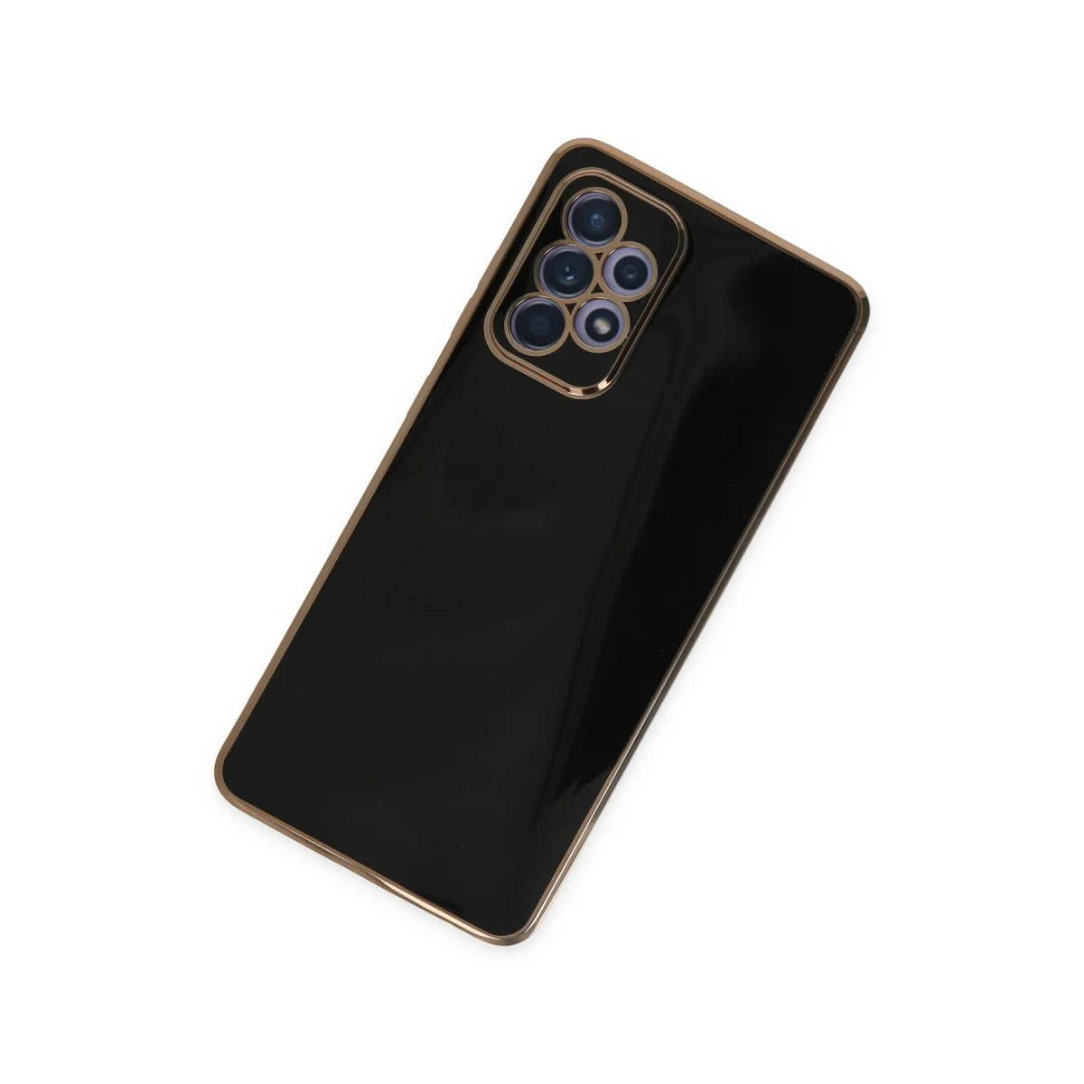 Galaxy A52 Volet Silikon Kılıf - Siyah - Premium Koruma ve Şık Tasarım