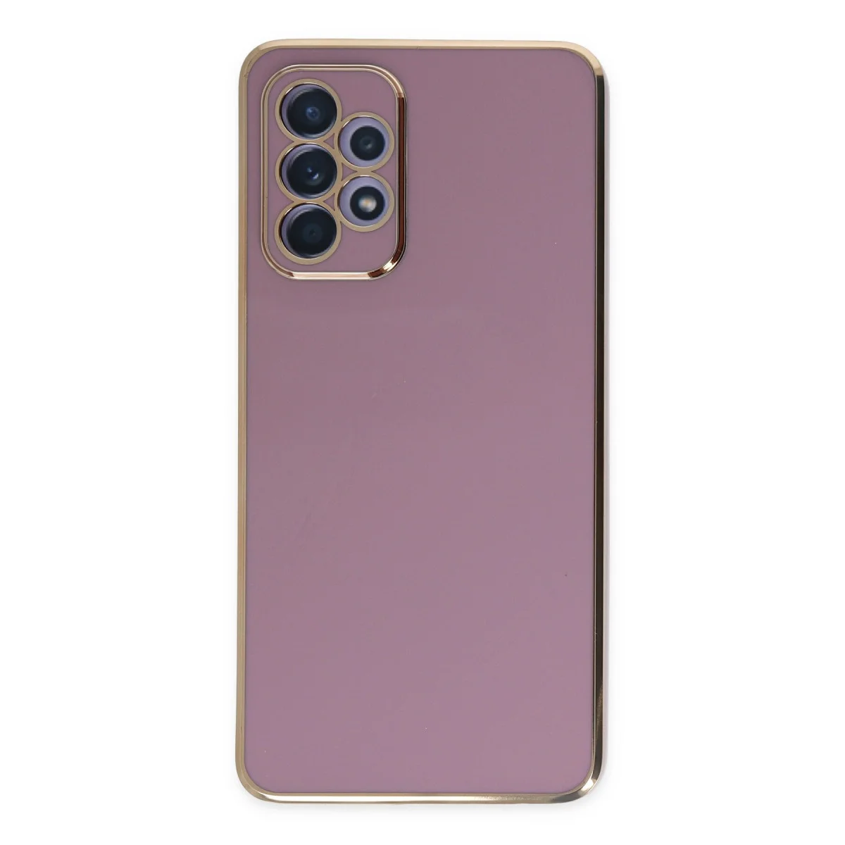 Galaxy A52 Volet Silikon Kılıf - Mor, Şık ve Premium Koruma