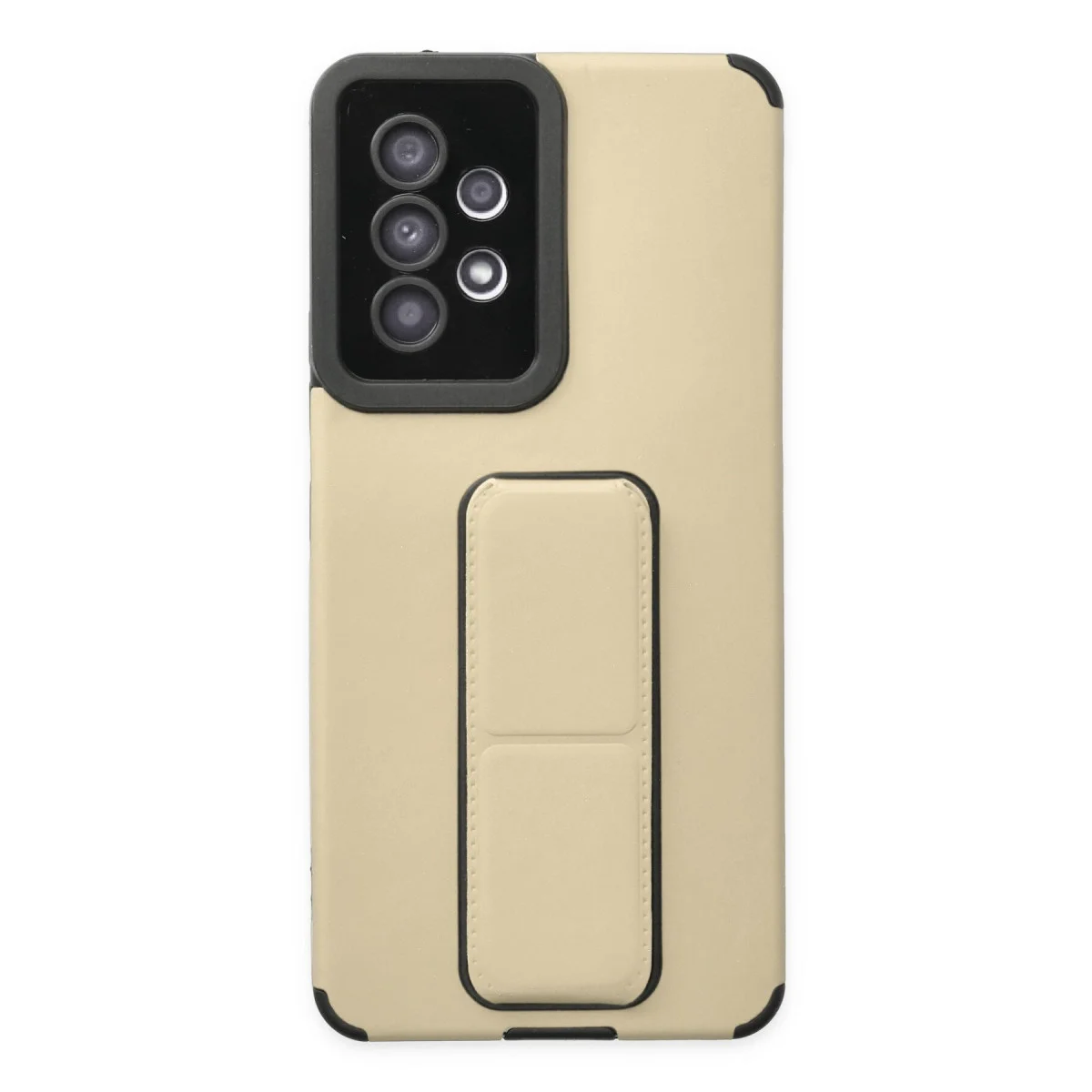 Galaxy A53 5G Mega Standlı Silikon Kılıf - Altın