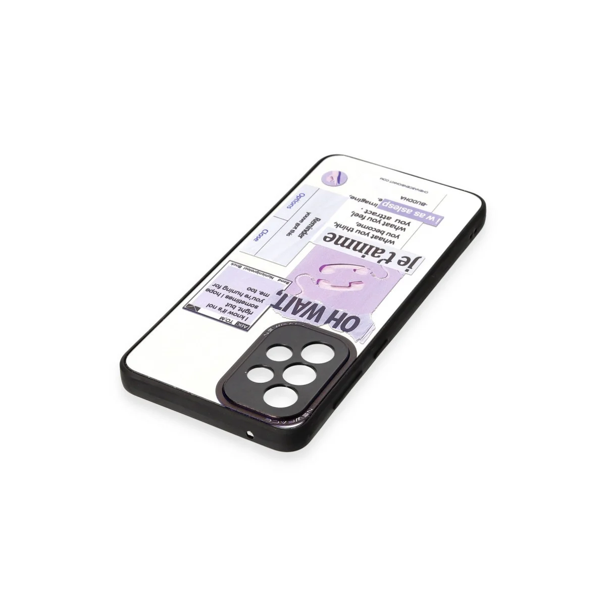 Galaxy A53 5G Mirror Desenli Kılıf - Parlak TPU Kapak