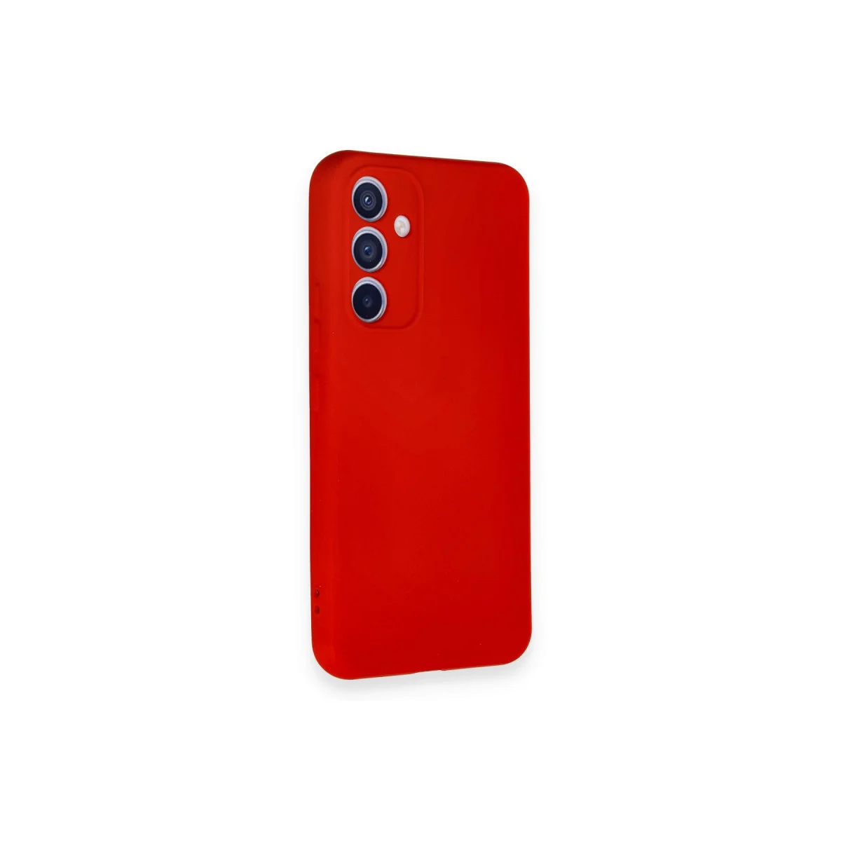 Galaxy A54 5G Kılıf - Nano İçi Kadife Silikon Kırmızı (Ultra Şık)