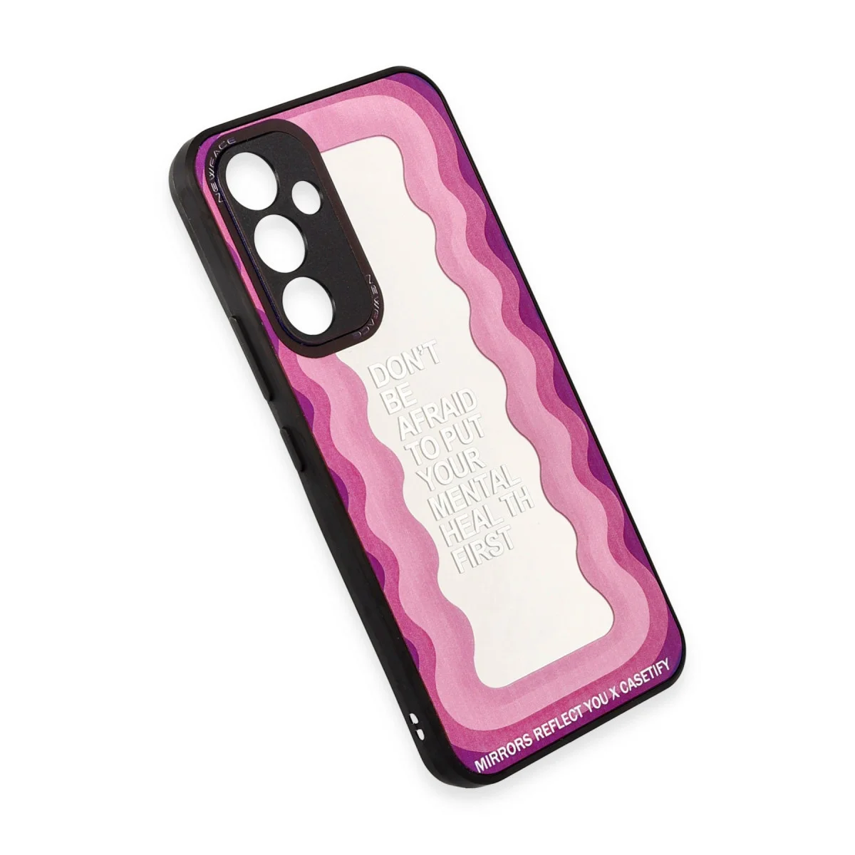 Galaxy A54 5G Mirror Desenli Kılıf - UV Baskılı TPU Koruma ve Stil