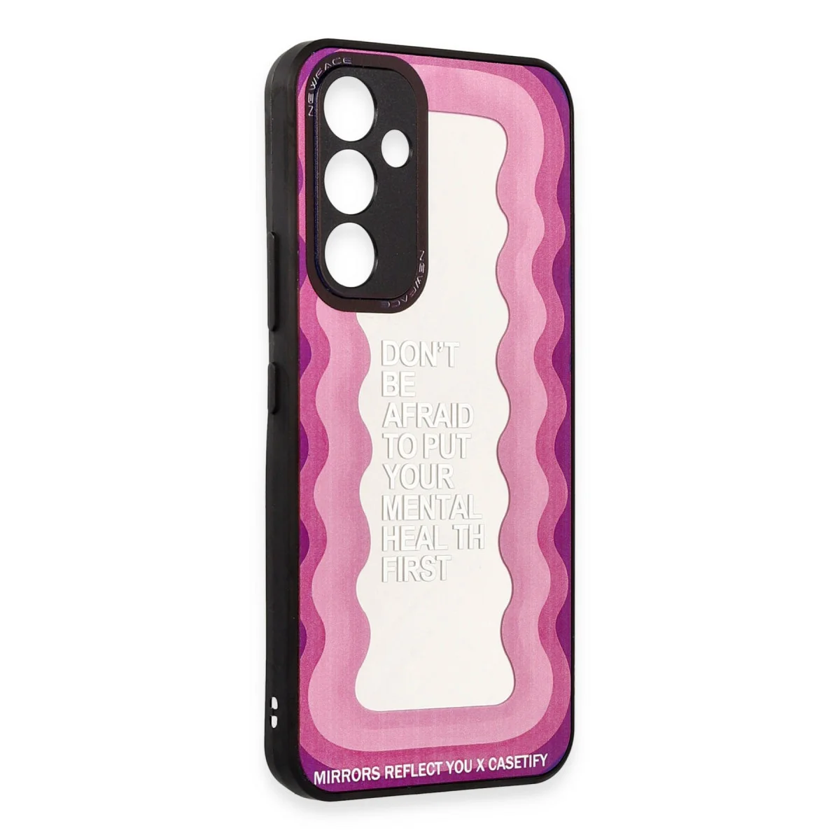 Galaxy A54 5G Mirror Desenli Kılıf - UV Baskılı TPU Koruma ve Stil