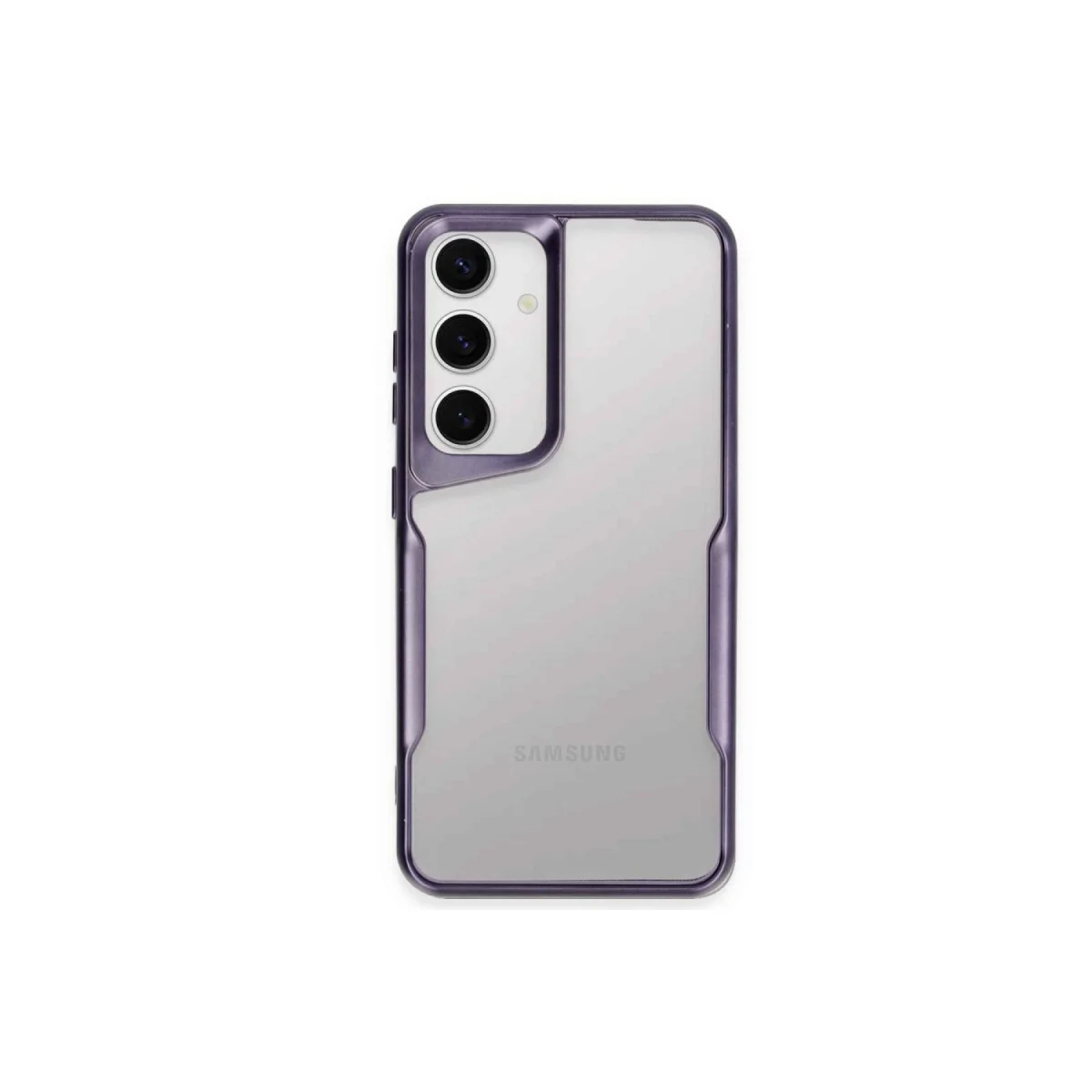 Galaxy A55 5G Derin Mor Silikon Kılıf - Minimalist ve Güçlü Günlük Koruma