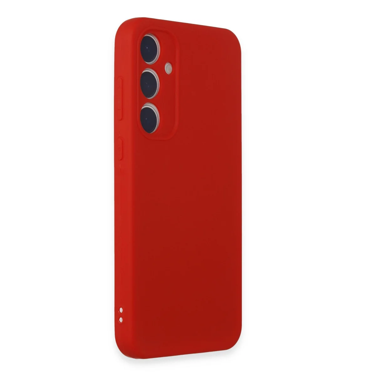 Galaxy A55 5G First Silikon Kılıf Kırmızı - Premium Koruma ve Şıklık Bir Arada