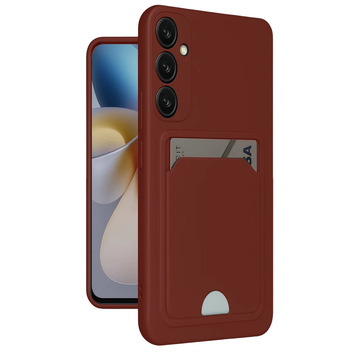 Galaxy A55 5G Kelvin Kartvizitli Silikon Kılıf - Bordo Premium Koruma Fiyatı, Yorumları ve Özellikleri
